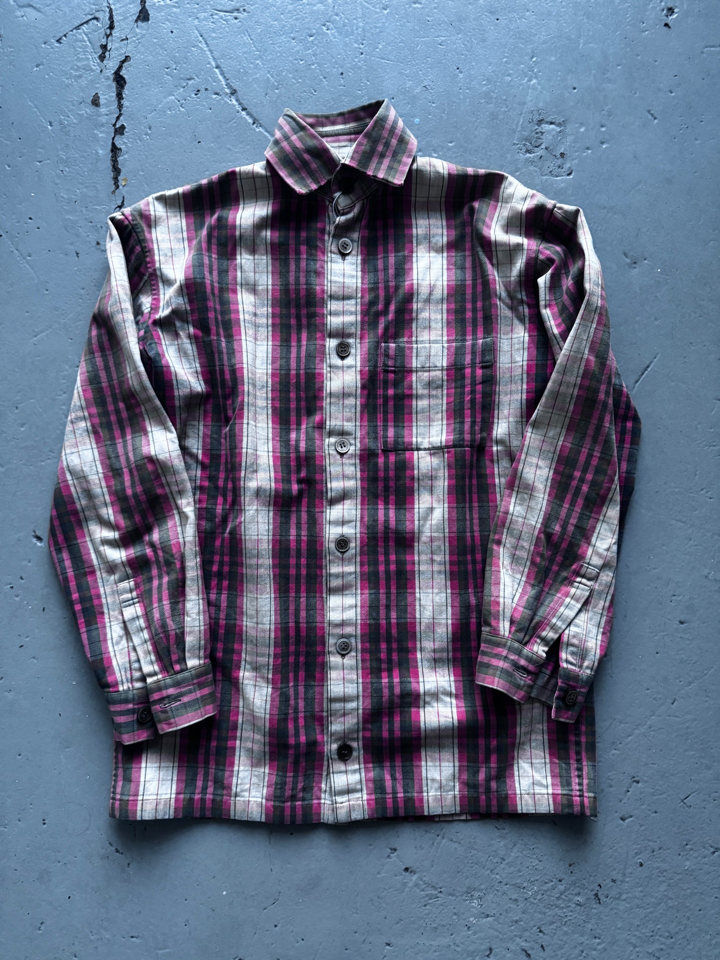 Yohji Yamamoto Y's Cheque Shirt