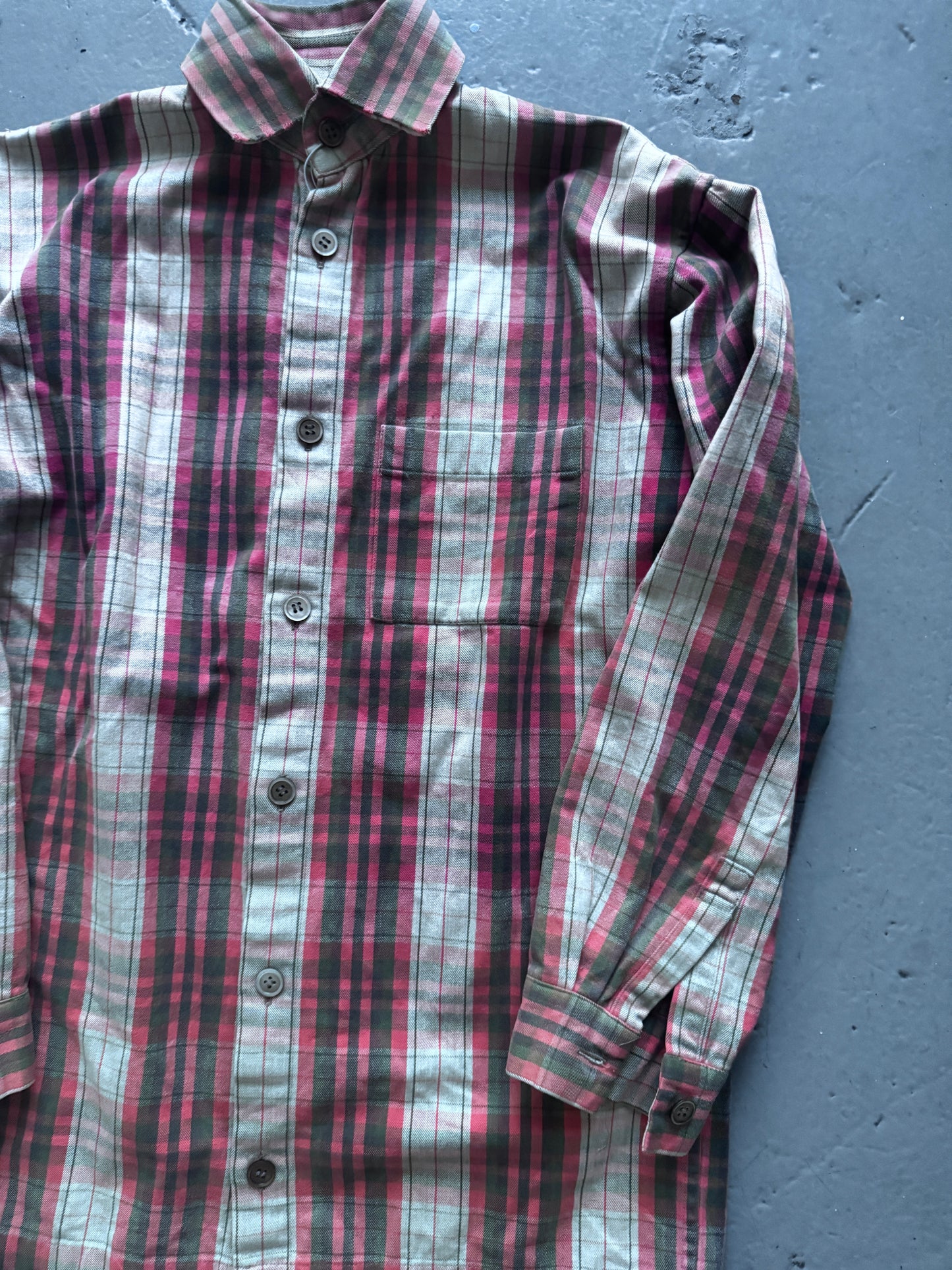 Yohji Yamamoto Y's Cheque Shirt
