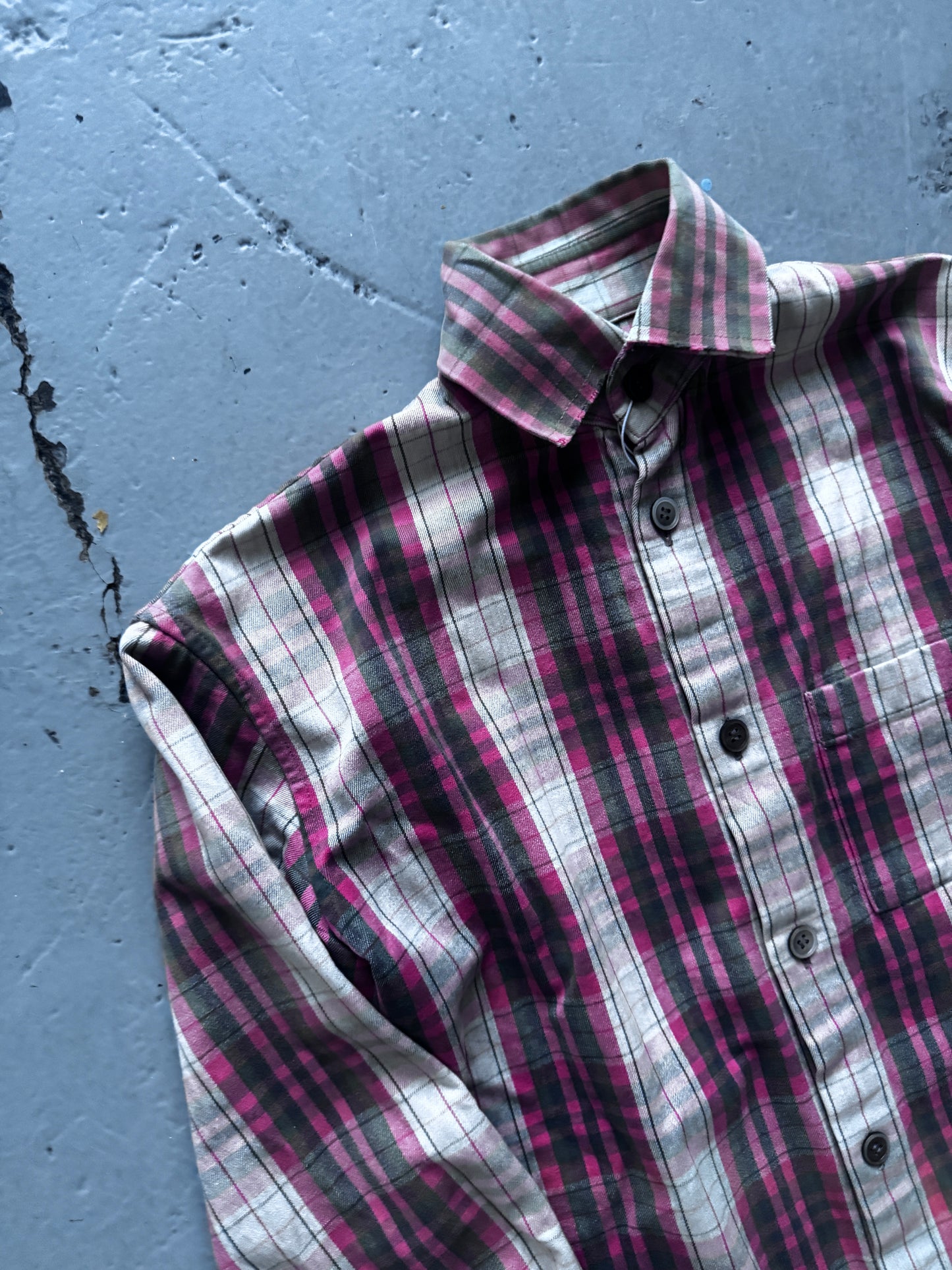 Yohji Yamamoto Y's Cheque Shirt