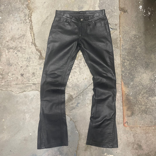 Yasuyuki Ishii Pig Leather Adjustable Flares