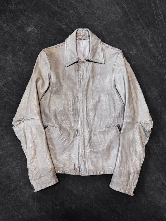 Carol Christian Poell Scar Stitch Kangaroo Bomber