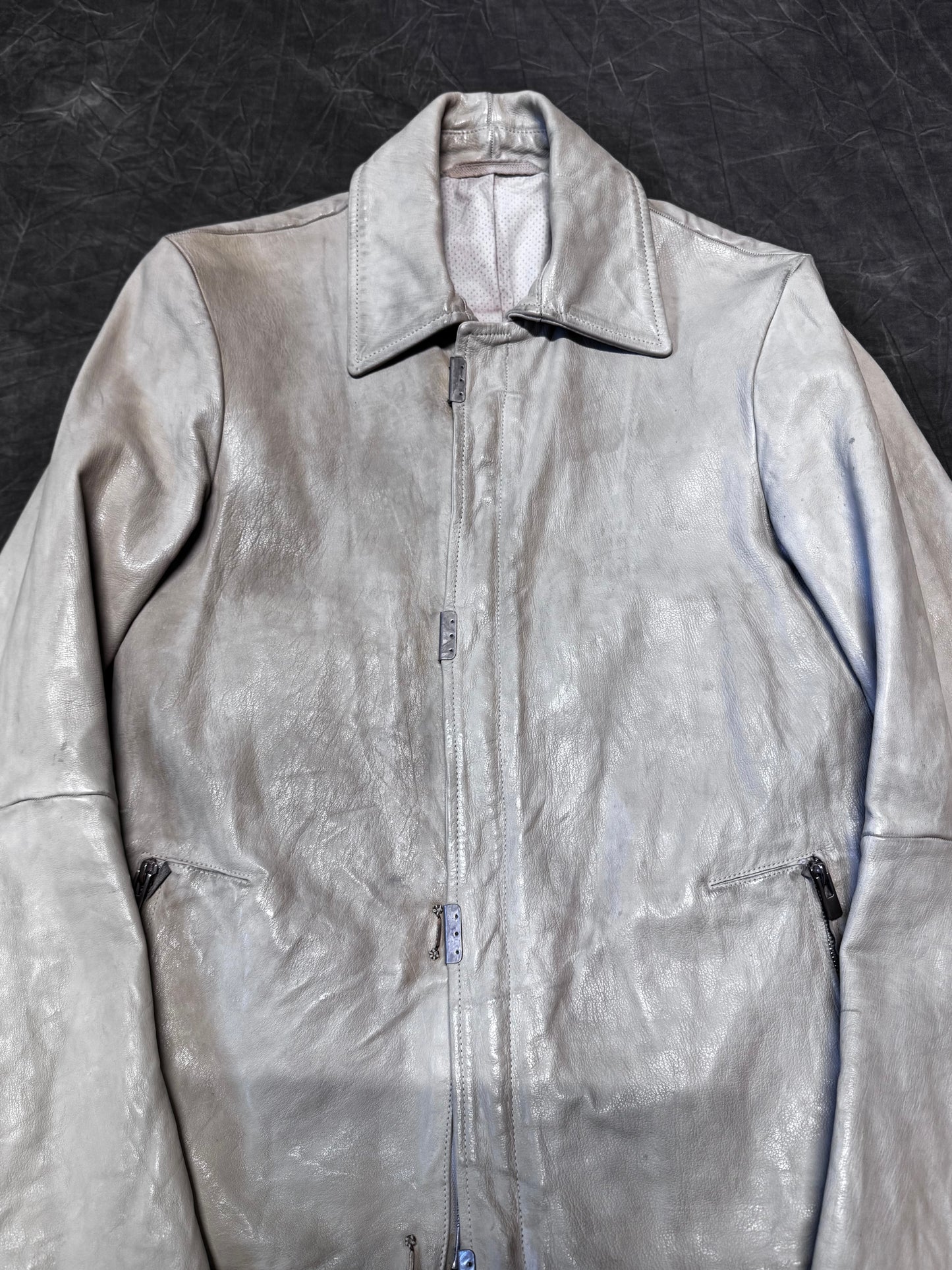 Carol Christian Poell Scar Stitch Kangaroo Bomber