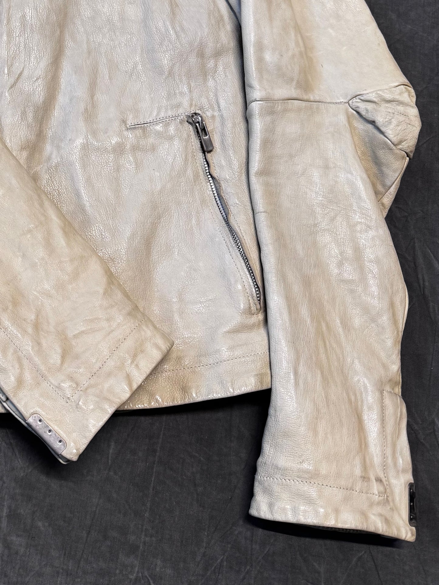Carol Christian Poell Scar Stitch Kangaroo Bomber
