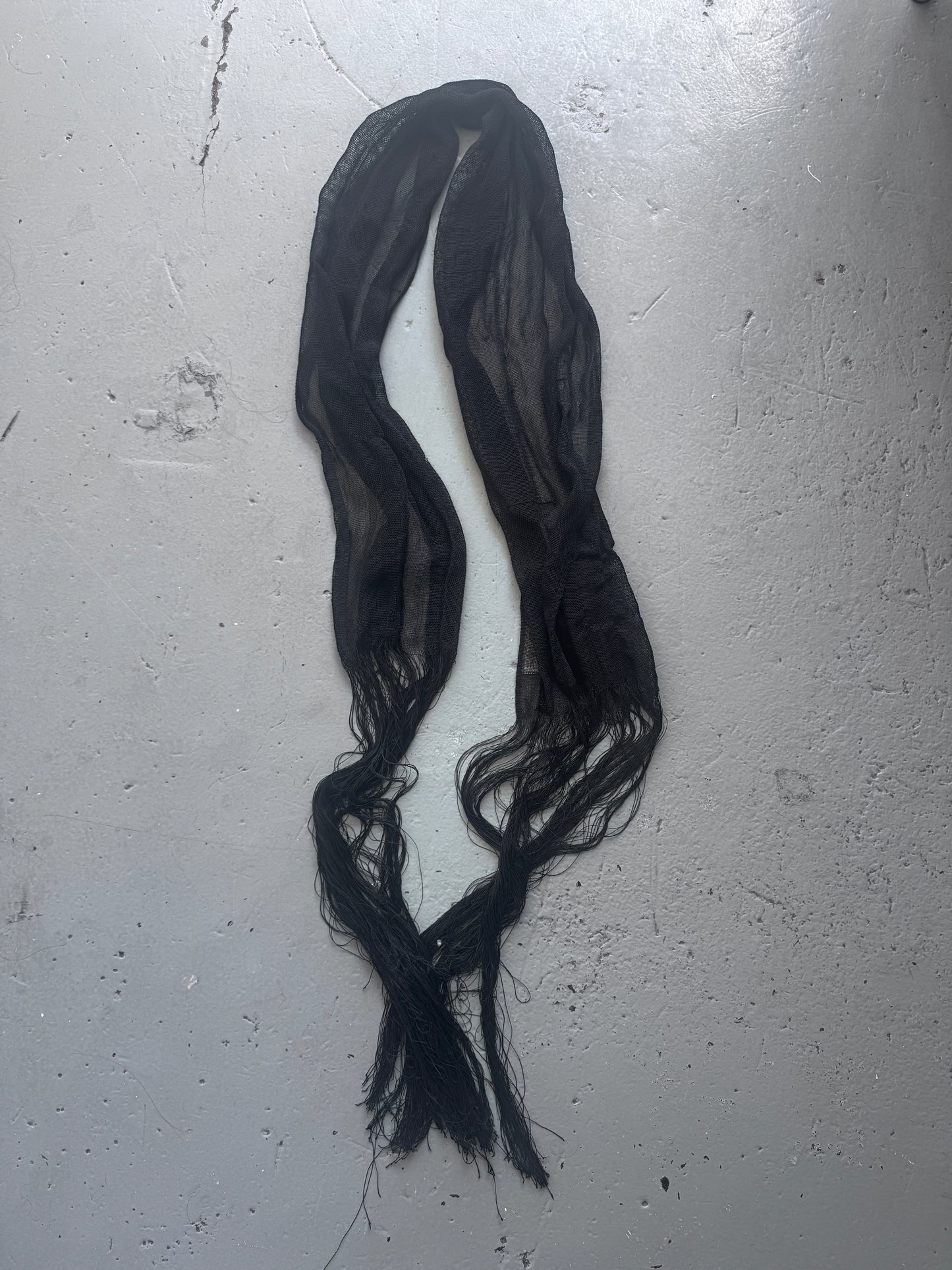 isabel benenato sheer long scarf