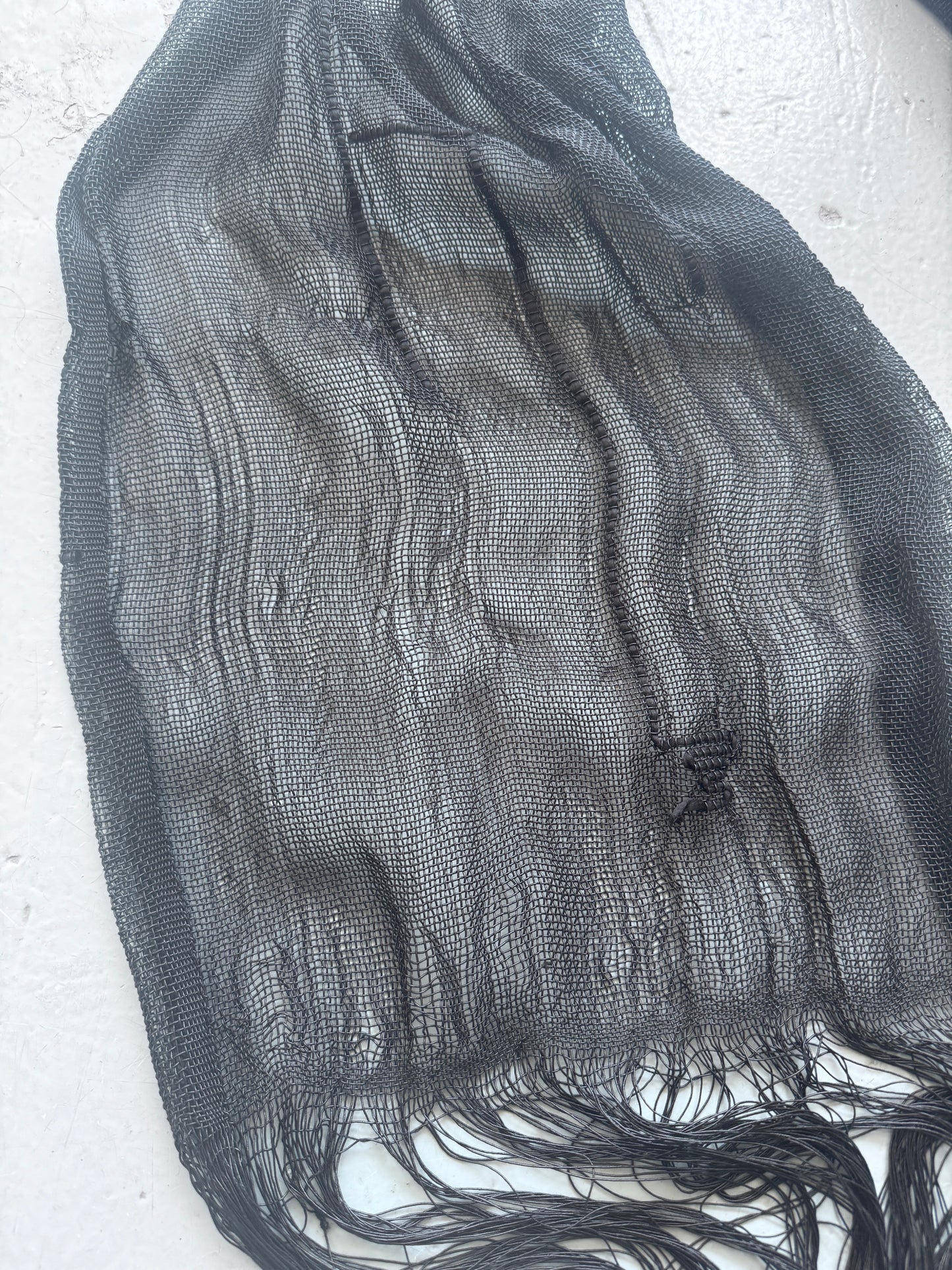 isabel benenato sheer long scarf