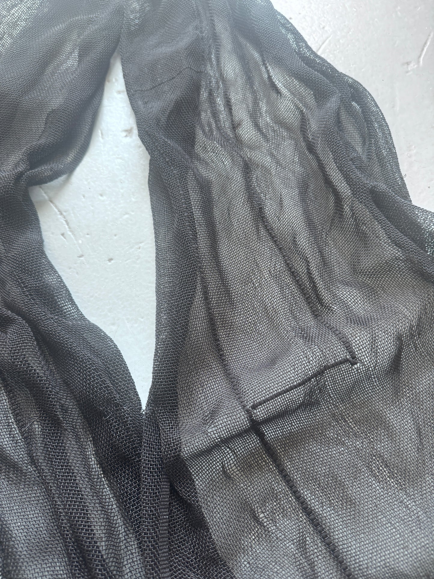 isabel benenato sheer long scarf