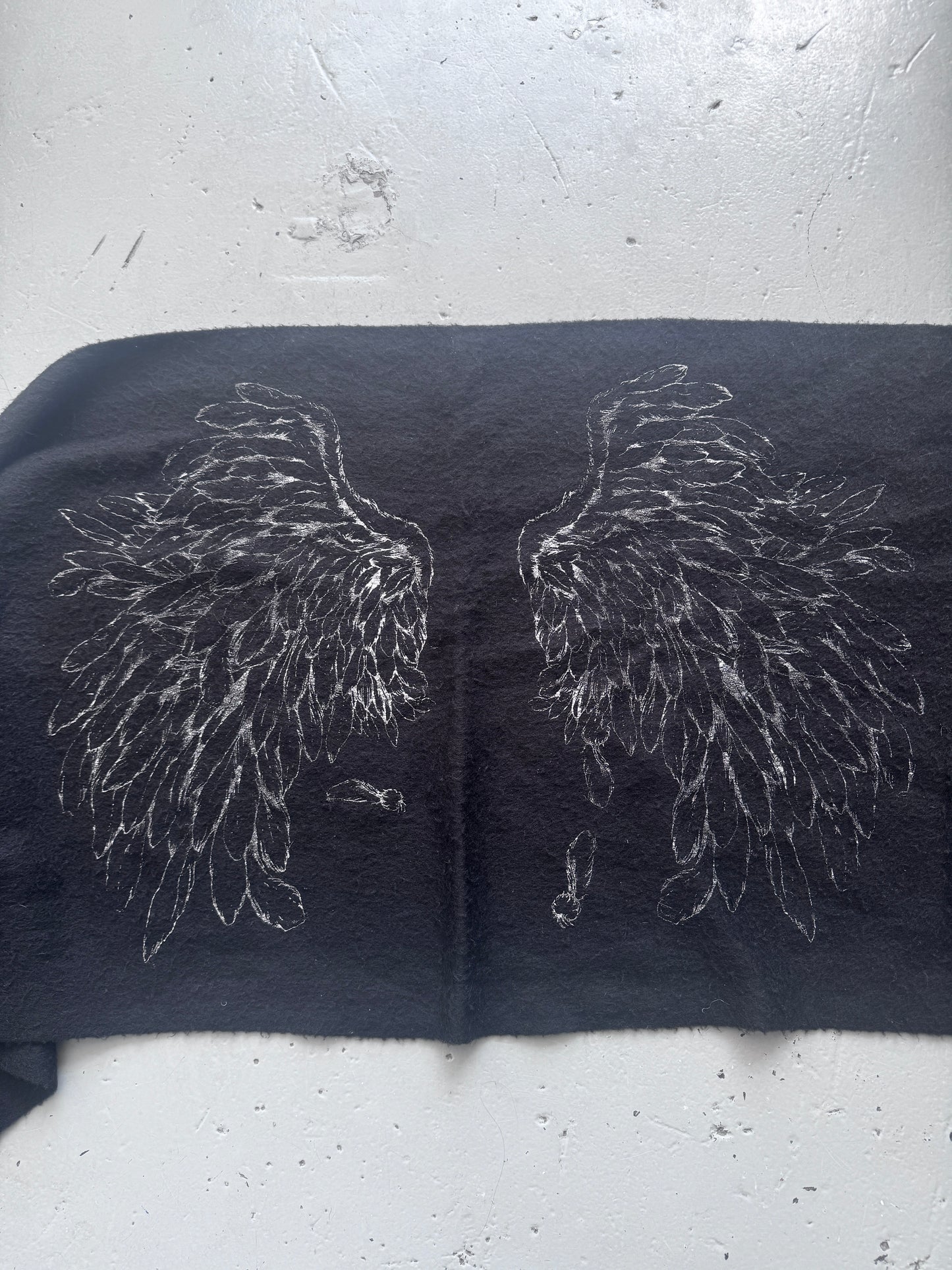 sixh h.naoto wings scarf