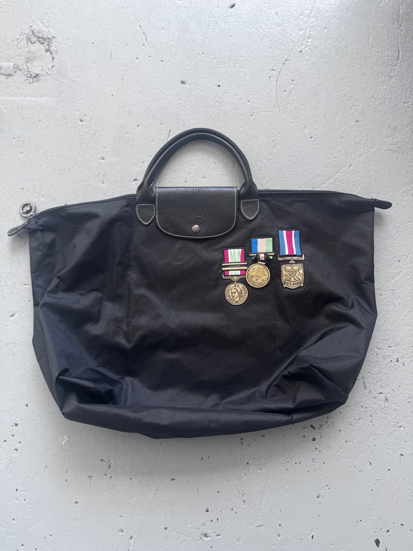 Jeremy Scott x Longchamp Medal Bag