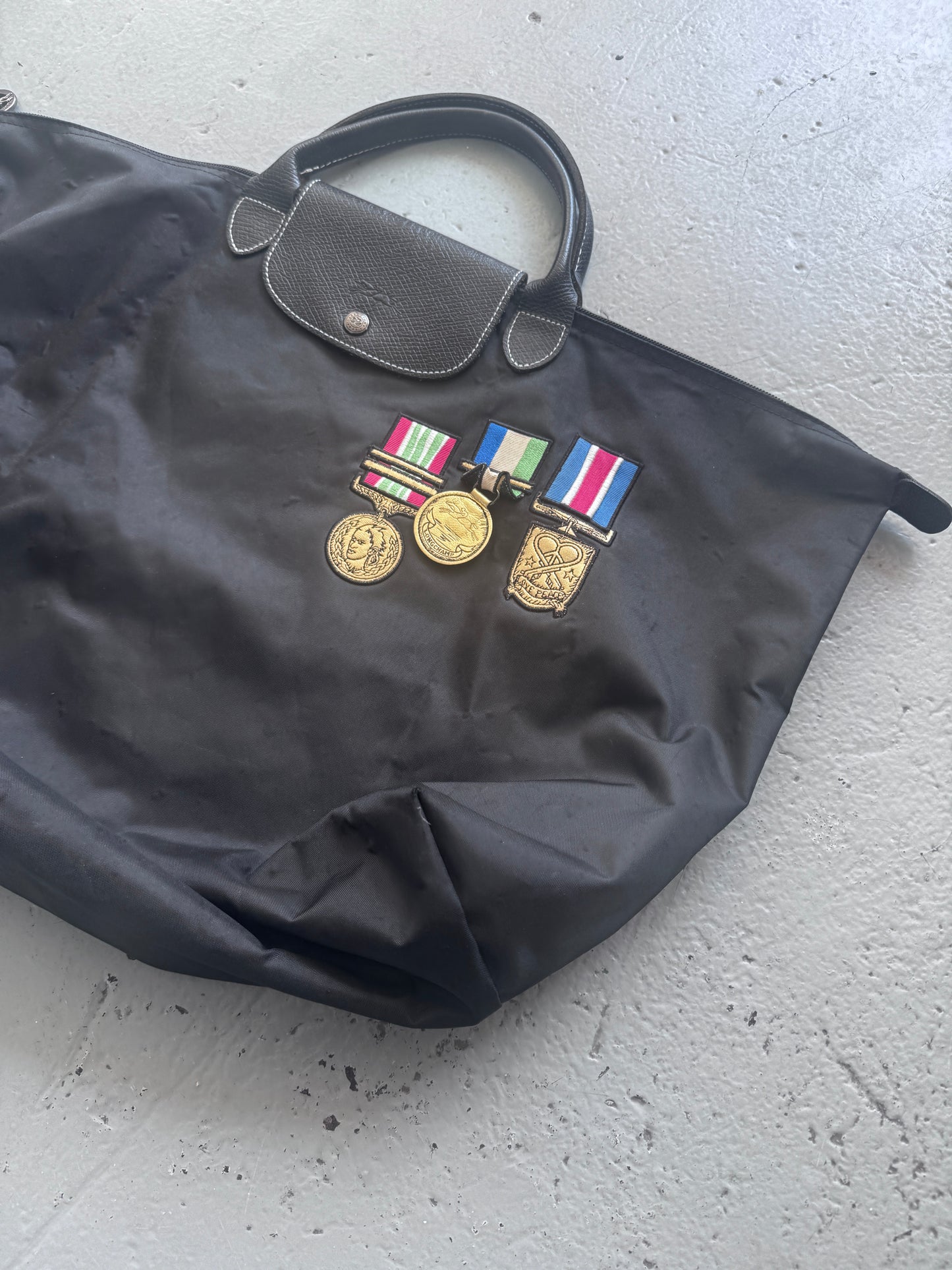 Jeremy Scott x Longchamp Medal Bag