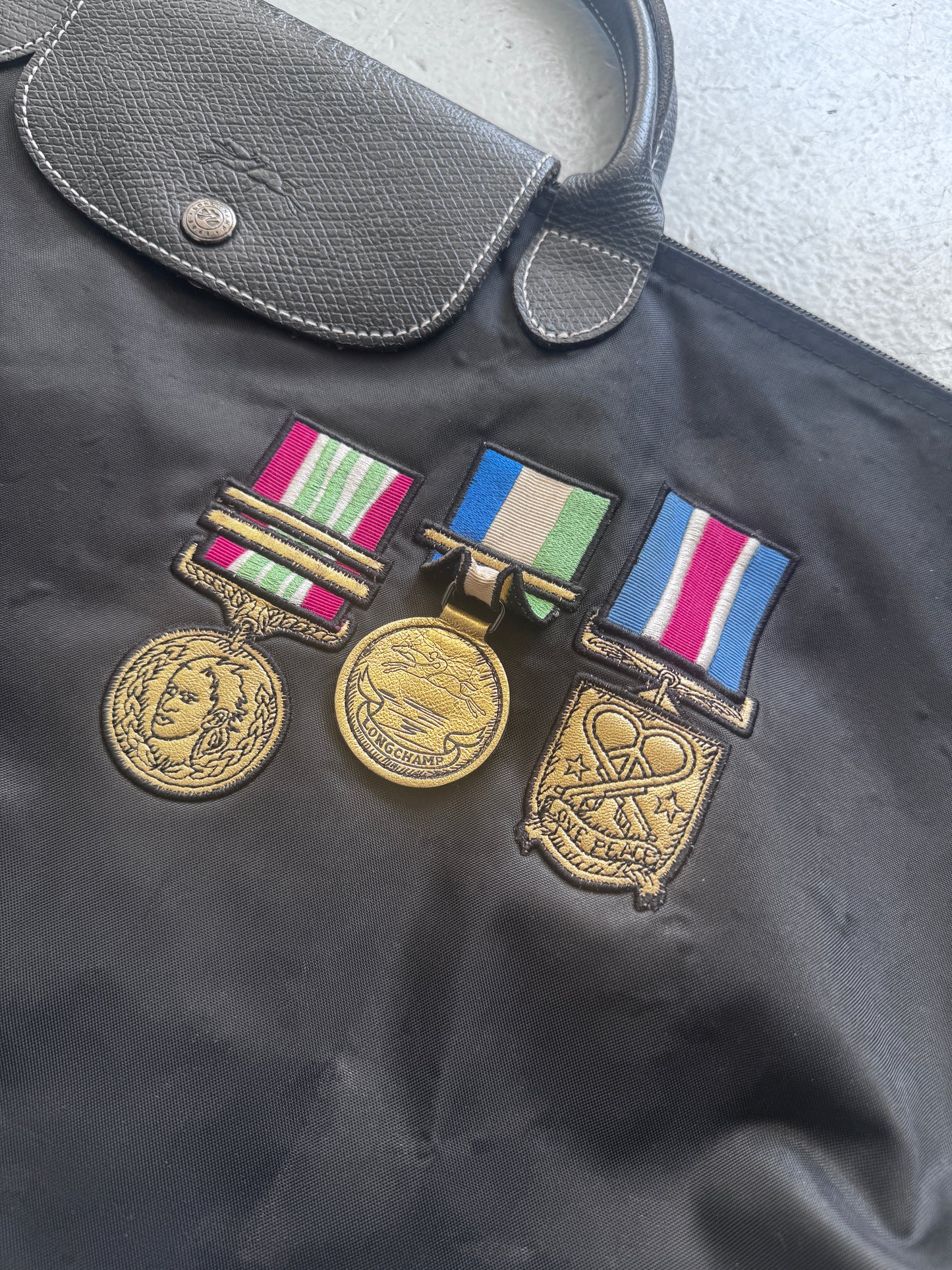 Jeremy Scott x Longchamp Medal Bag