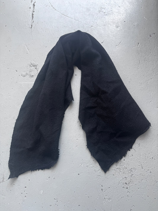 Rick Owens Boiled Wool Scarf