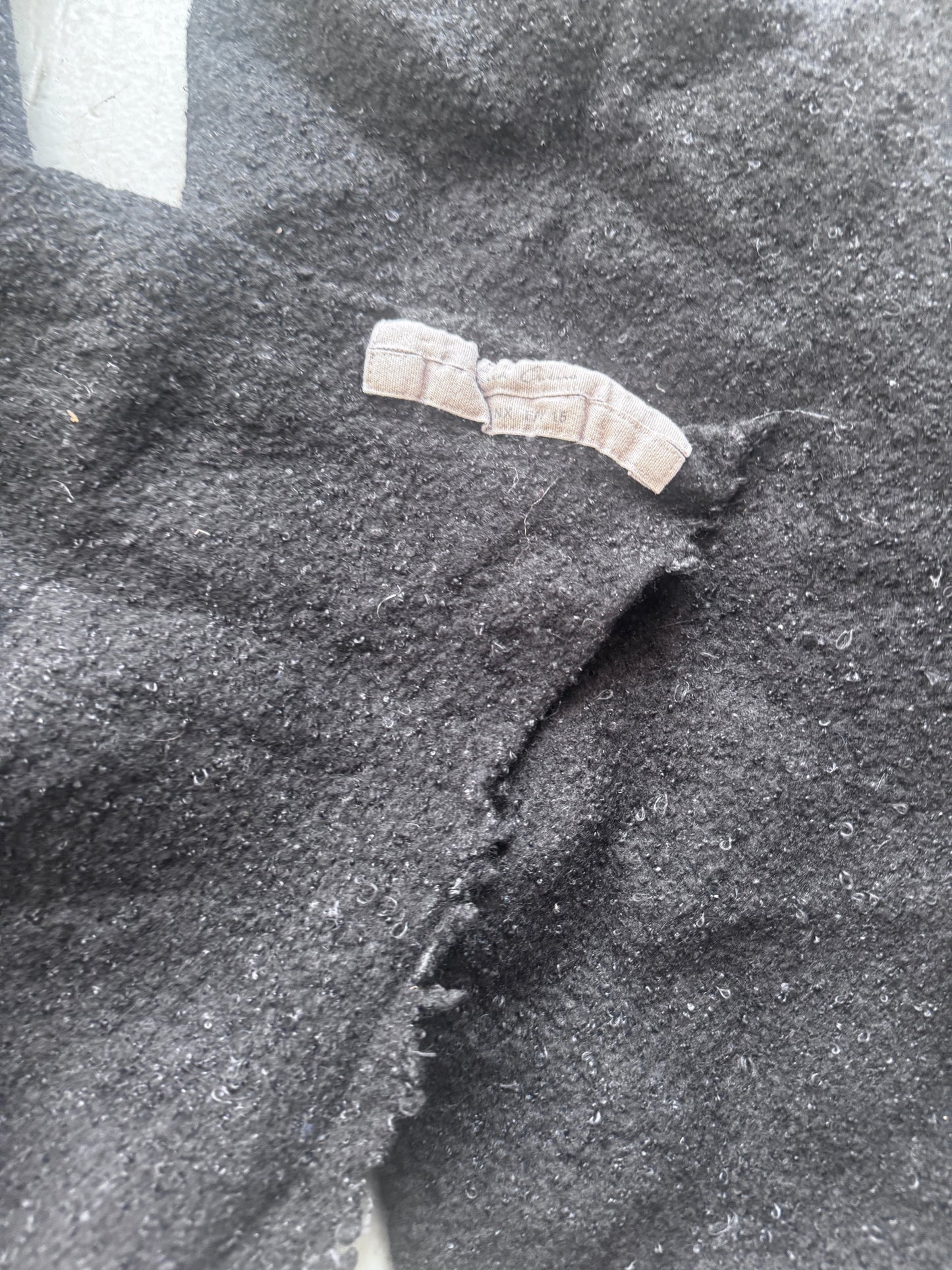Rick Owens Boiled Wool Scarf