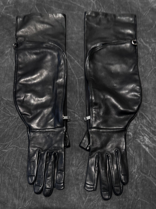 Rick Owens AW19 Babel Runway Cargo Gloves