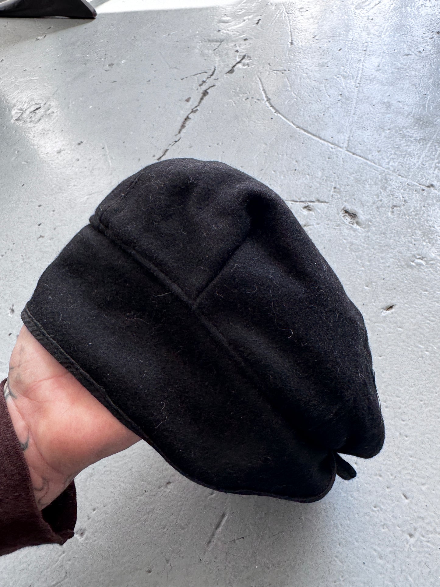 soviet imported adidas ear flap hat