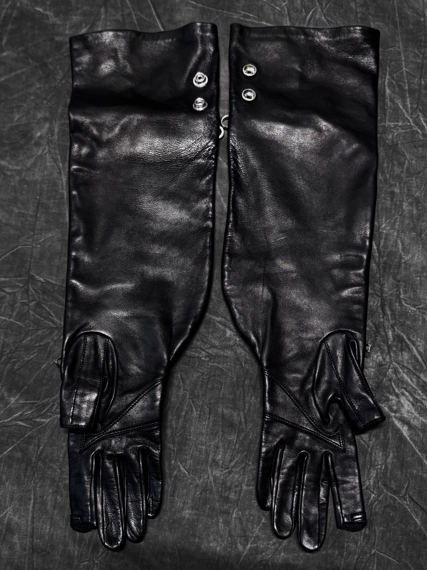 Rick Owens AW19 Babel Runway Cargo Gloves