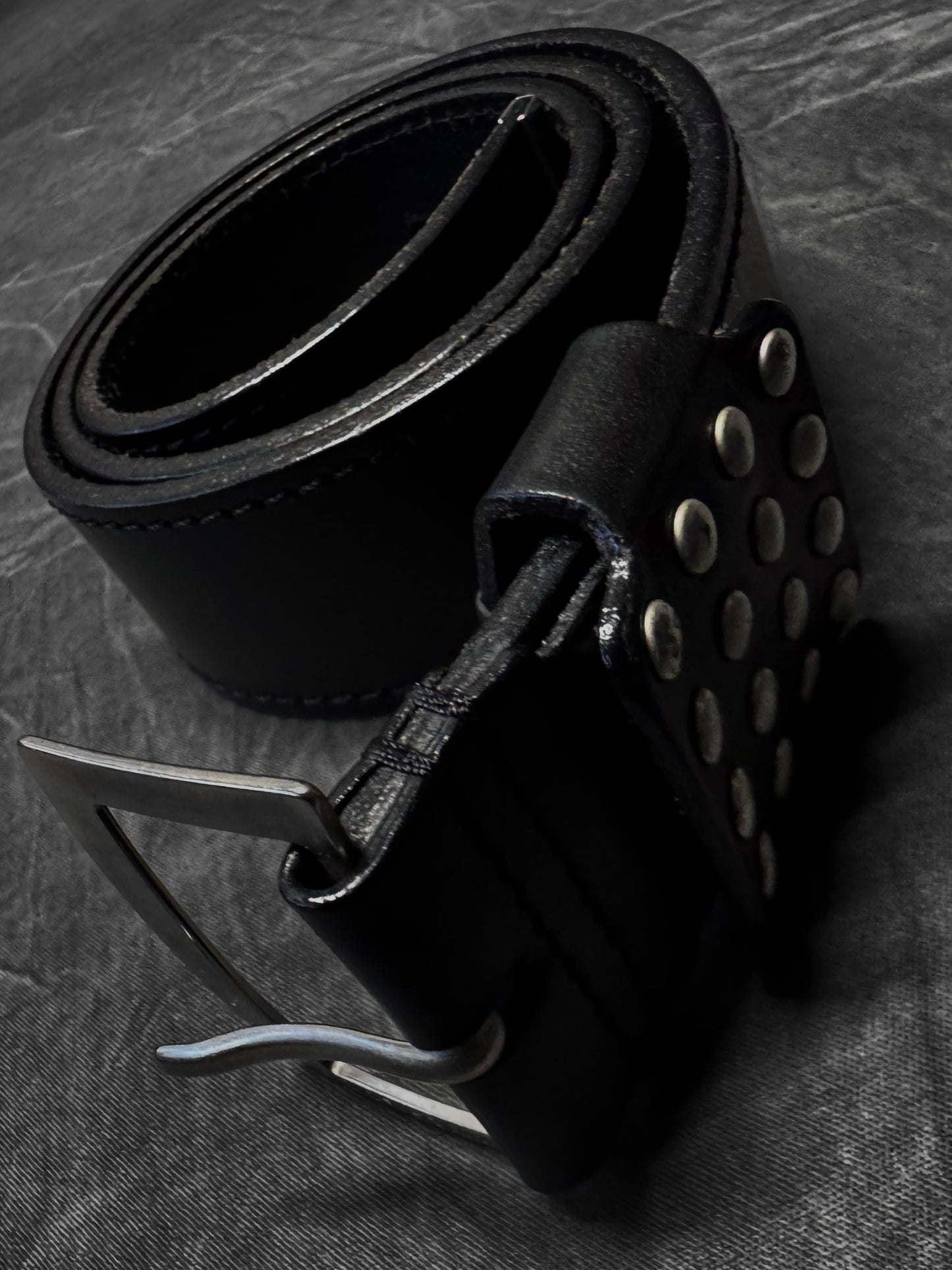 Dior Homme by Hedi Slimane Studded Belt