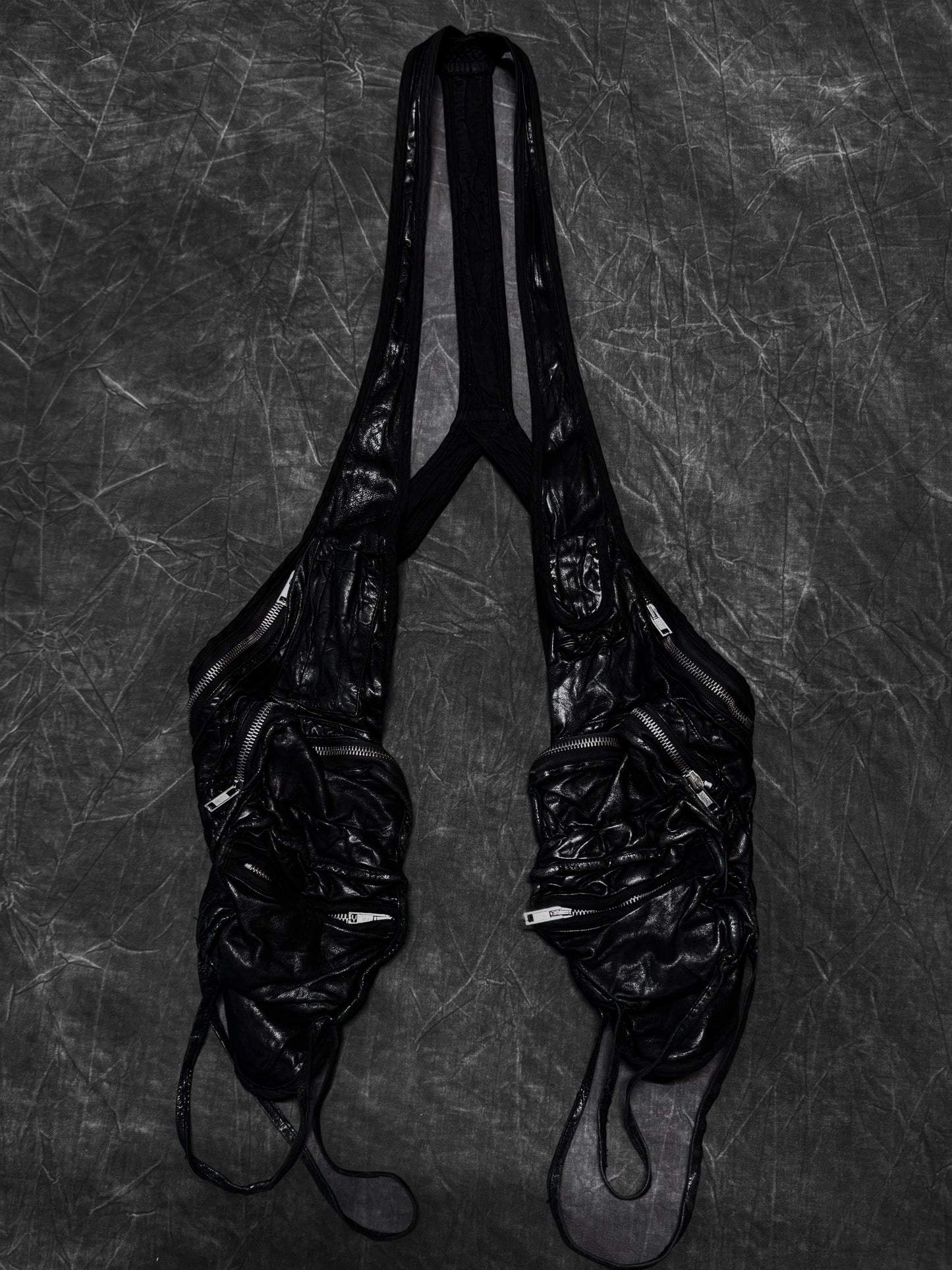Rick Owens Olmar & Mirta Soft Lambskin Holster Vest