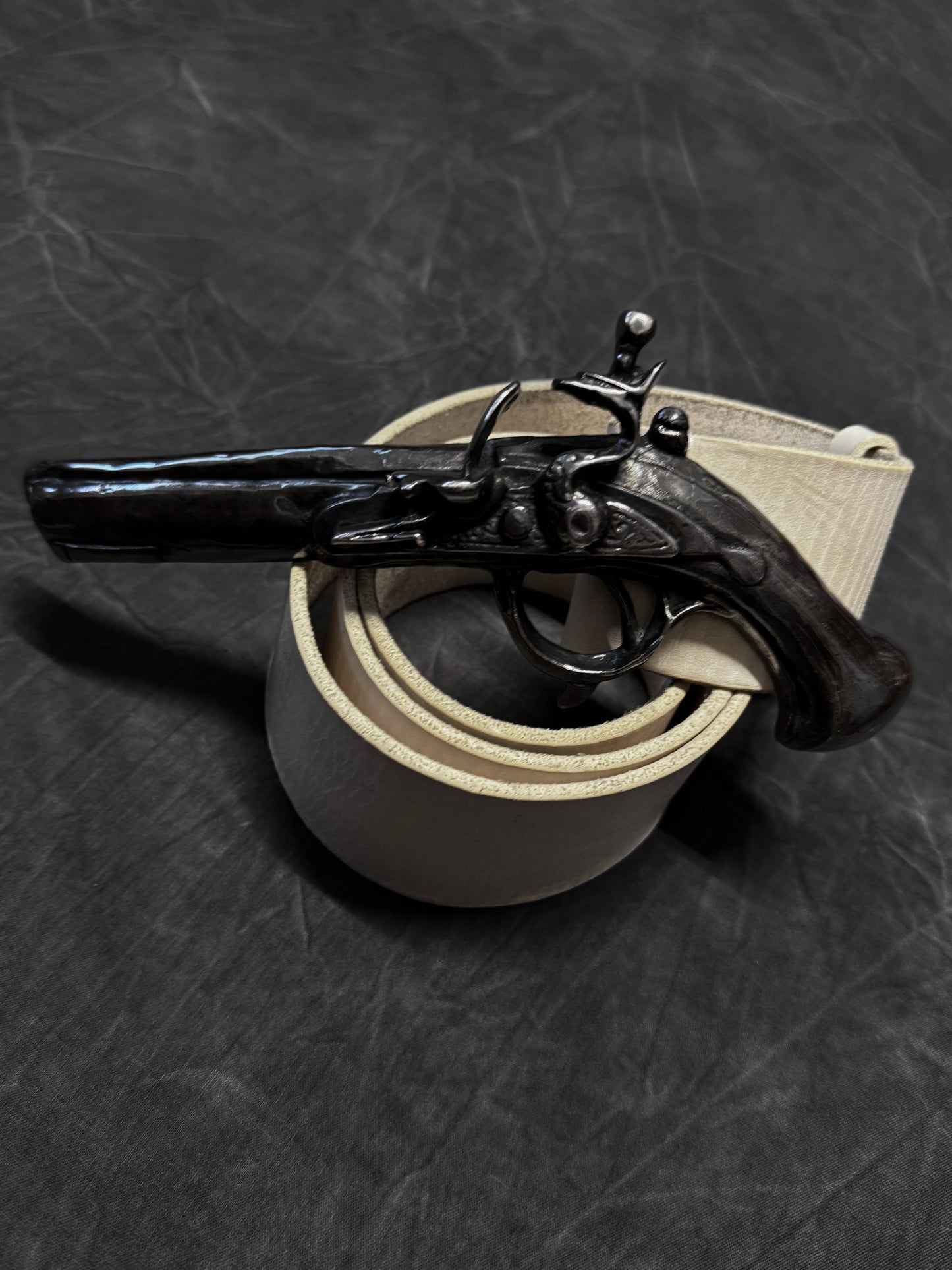 Thimister Musket Buckle Leather Belt