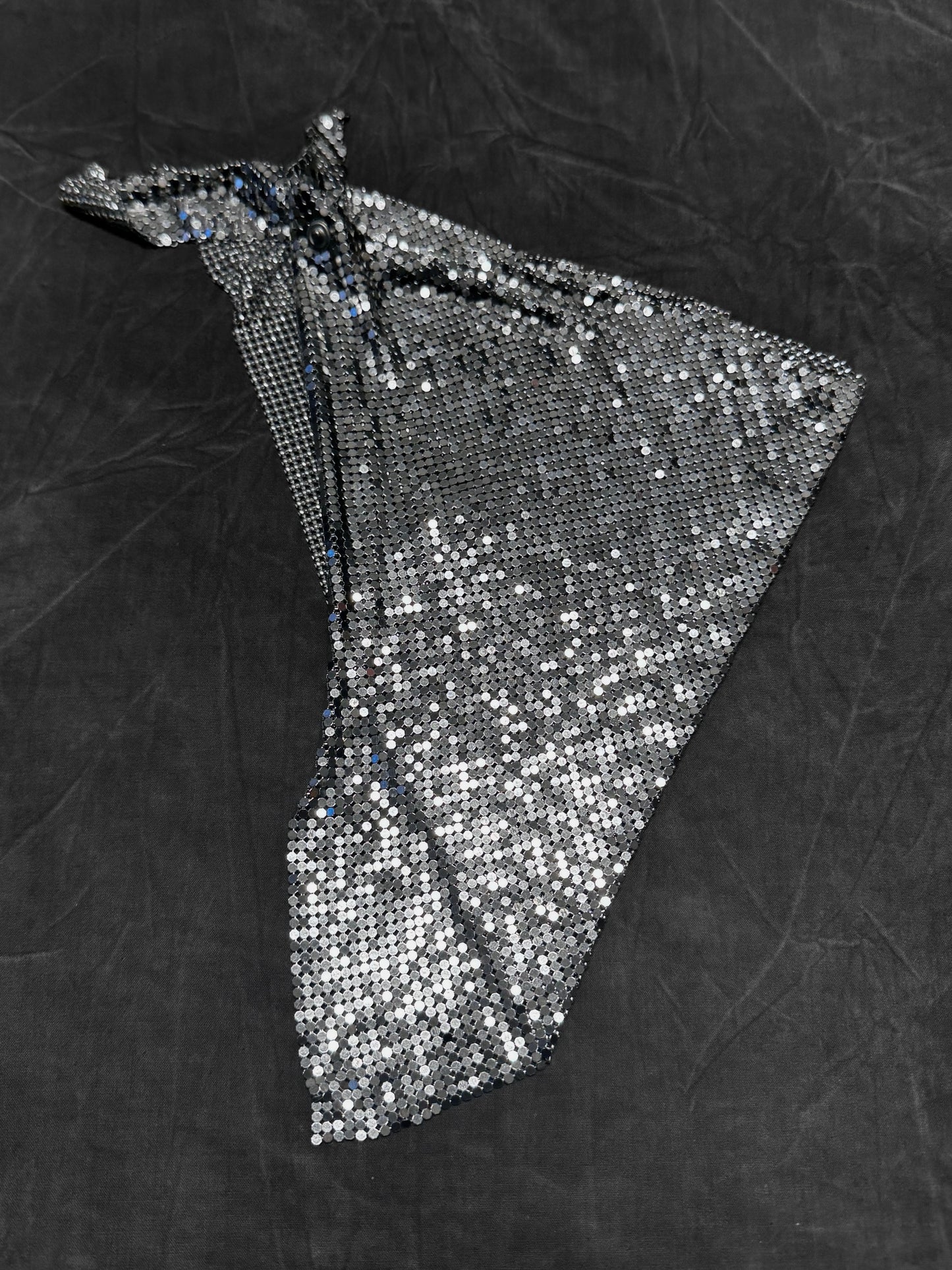 Paco Rabanne Reversible Chainmail Neckerchief