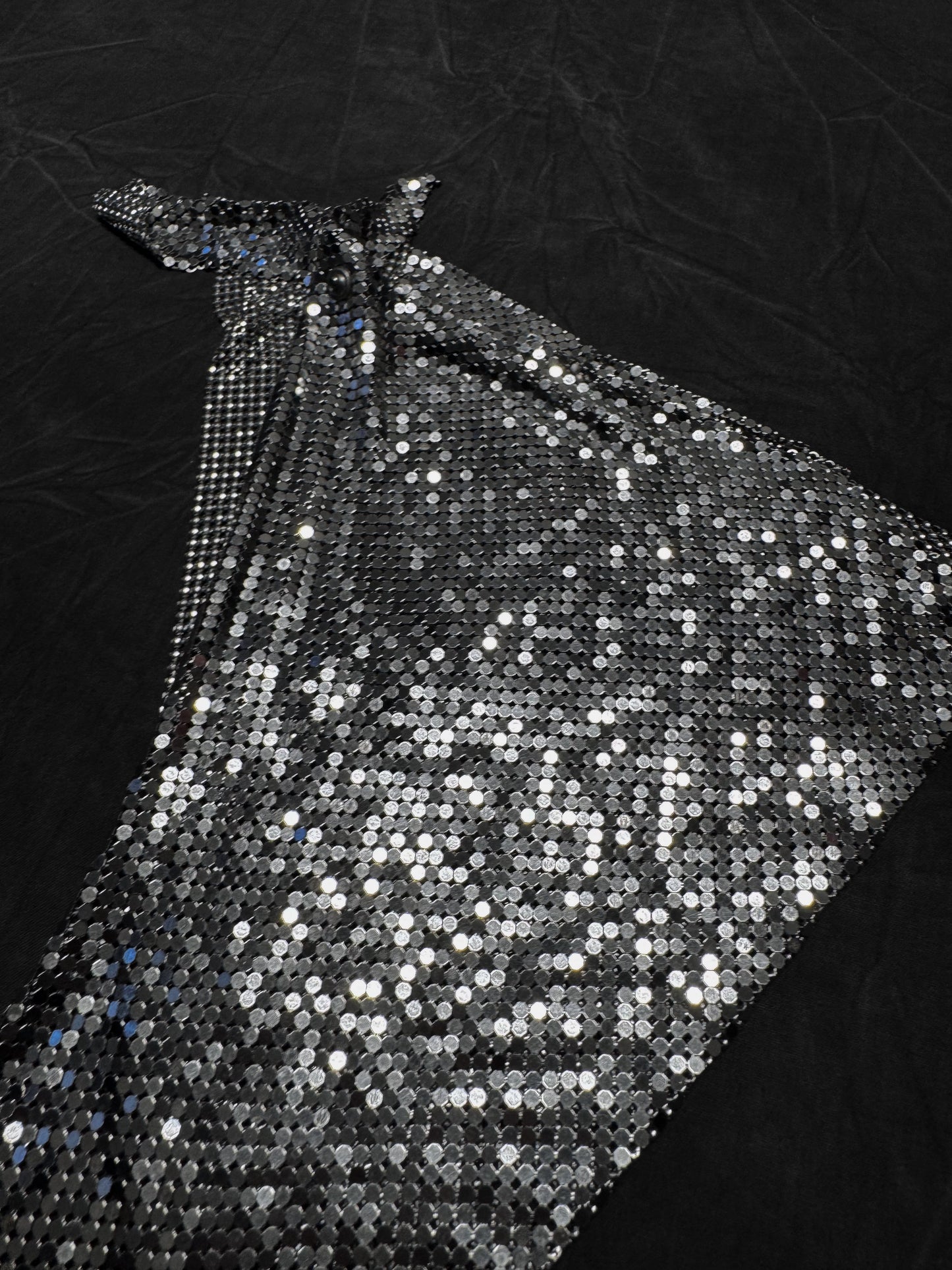 Paco Rabanne Reversible Chainmail Neckerchief