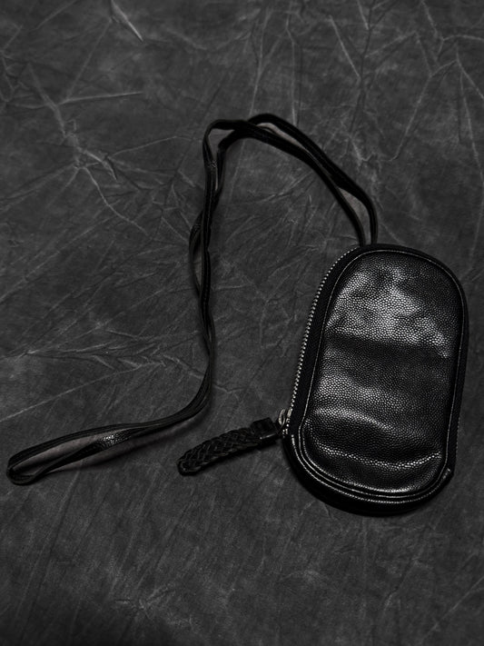 Dries Van Noten Leather Neck Wallet