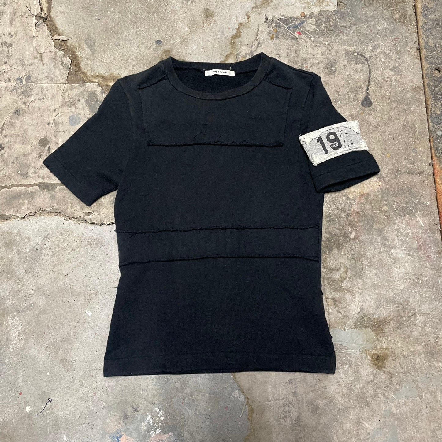 Yuji Yamada Exposed Seam Military Tee