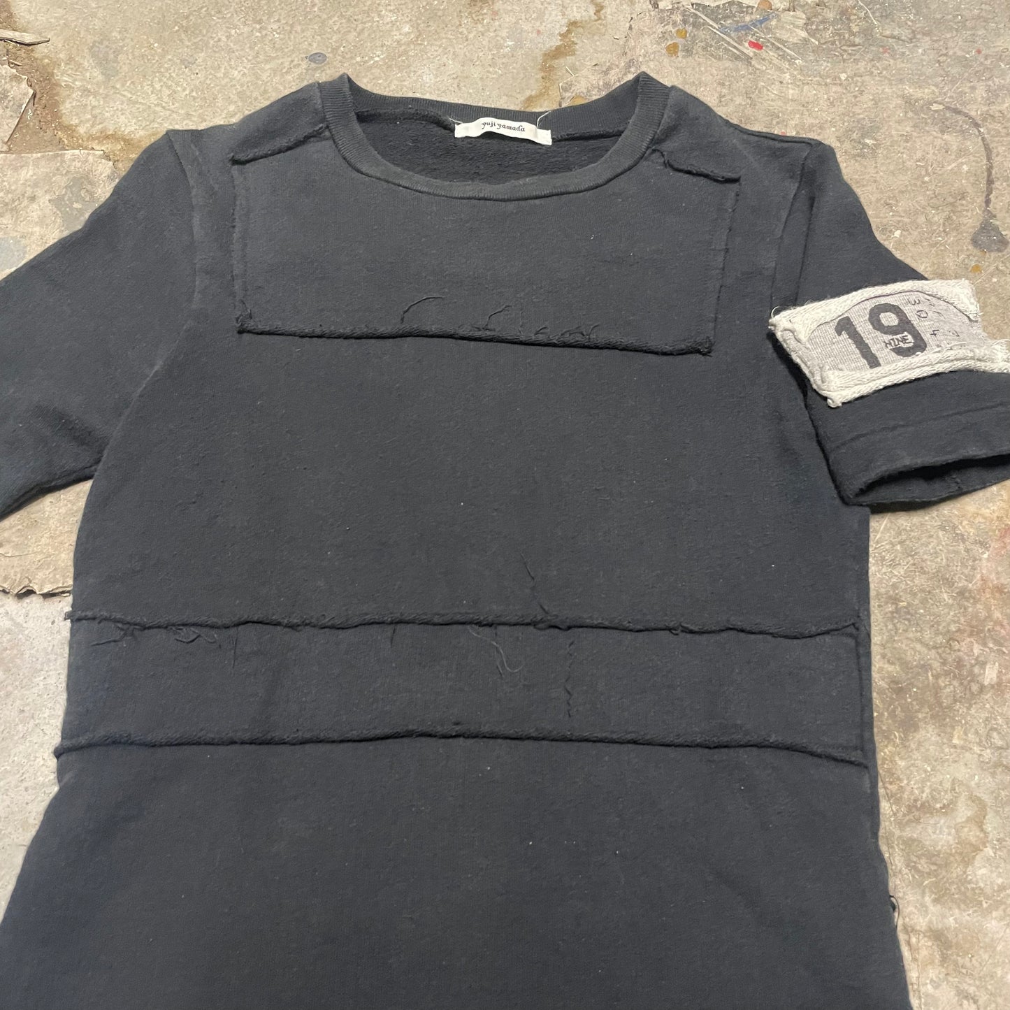 Yuji Yamada Exposed Seam Military Tee