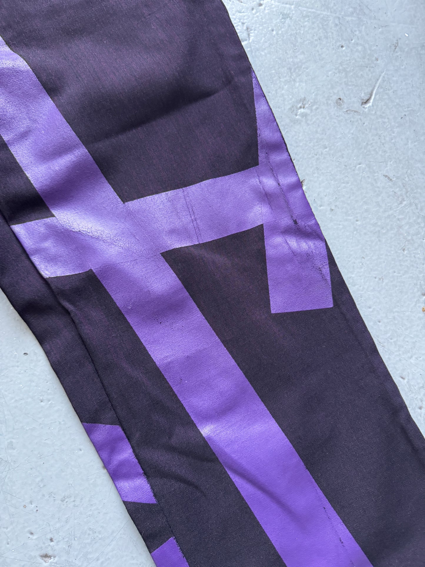 masaki matsushima homme tape design tailored pant
