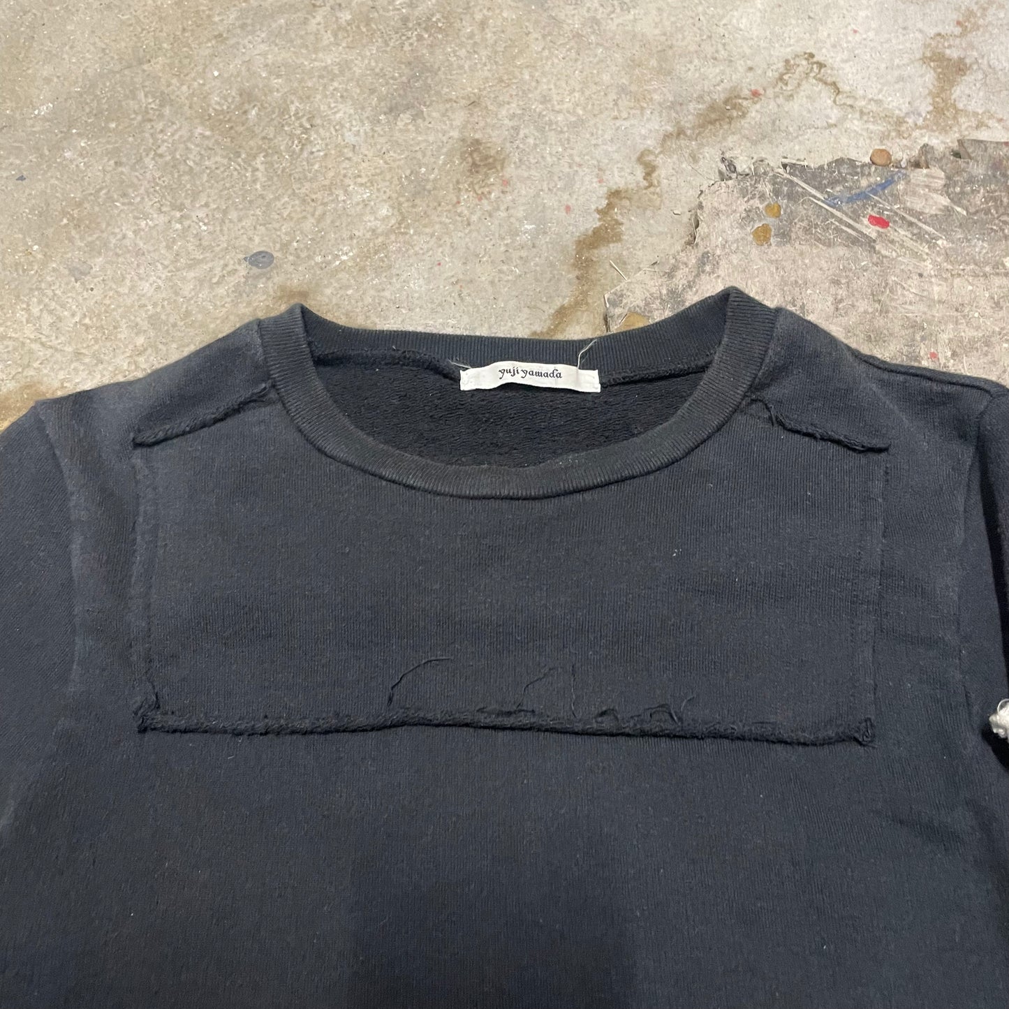 Yuji Yamada Exposed Seam Military Tee