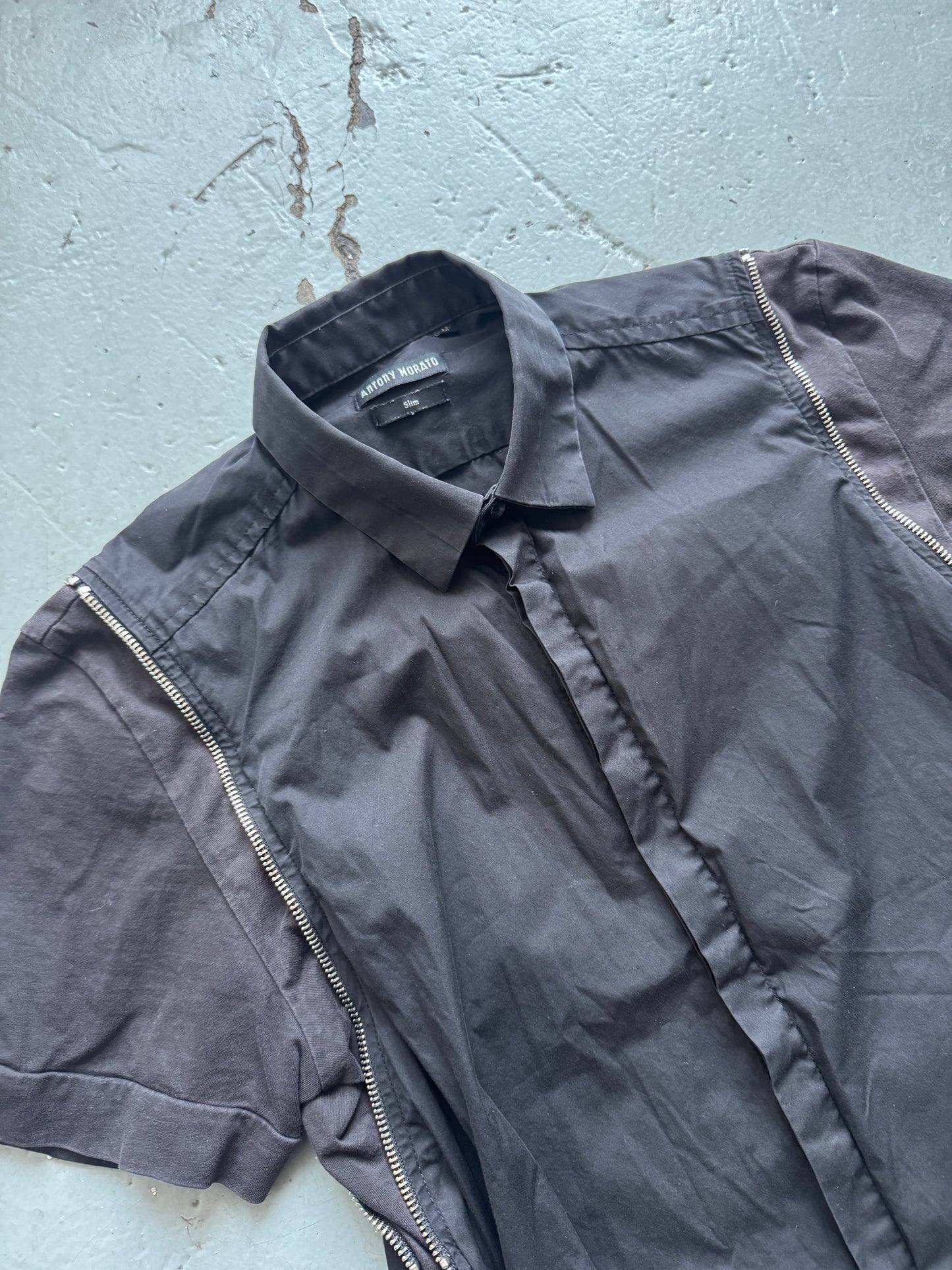 antony morata zip side detail shirt