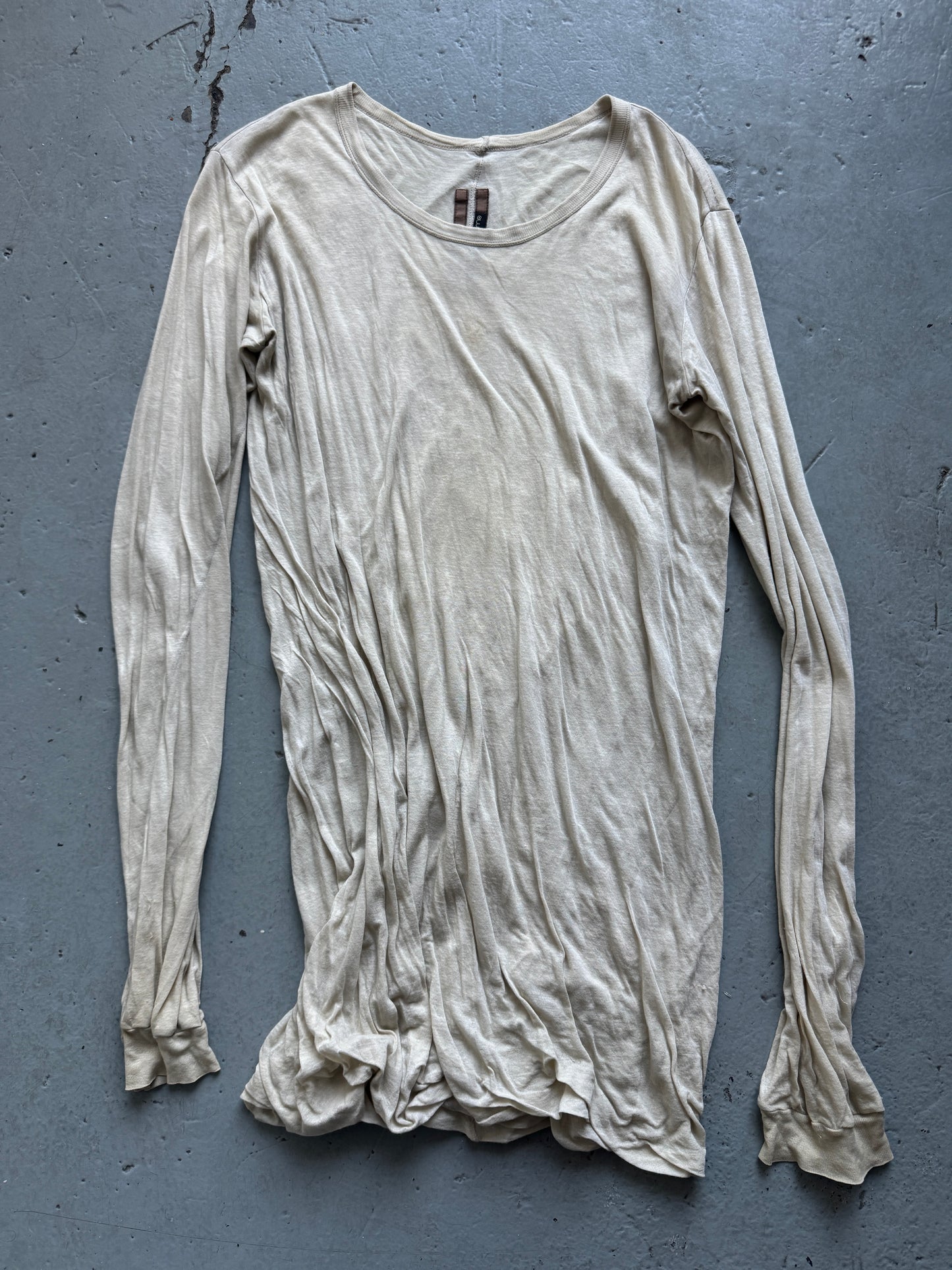 rick owens for 10 corso como double layer longsleeve
