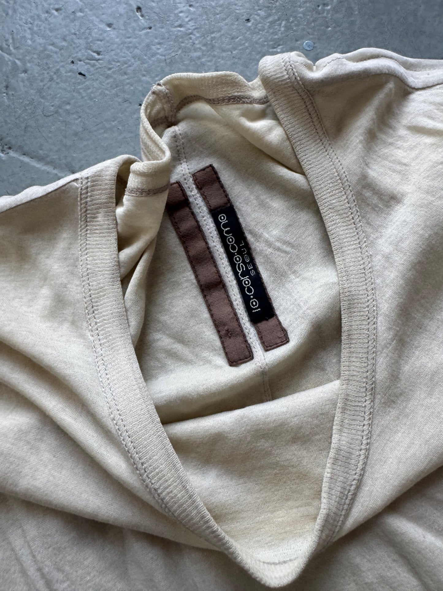 rick owens for 10 corso como double layer longsleeve