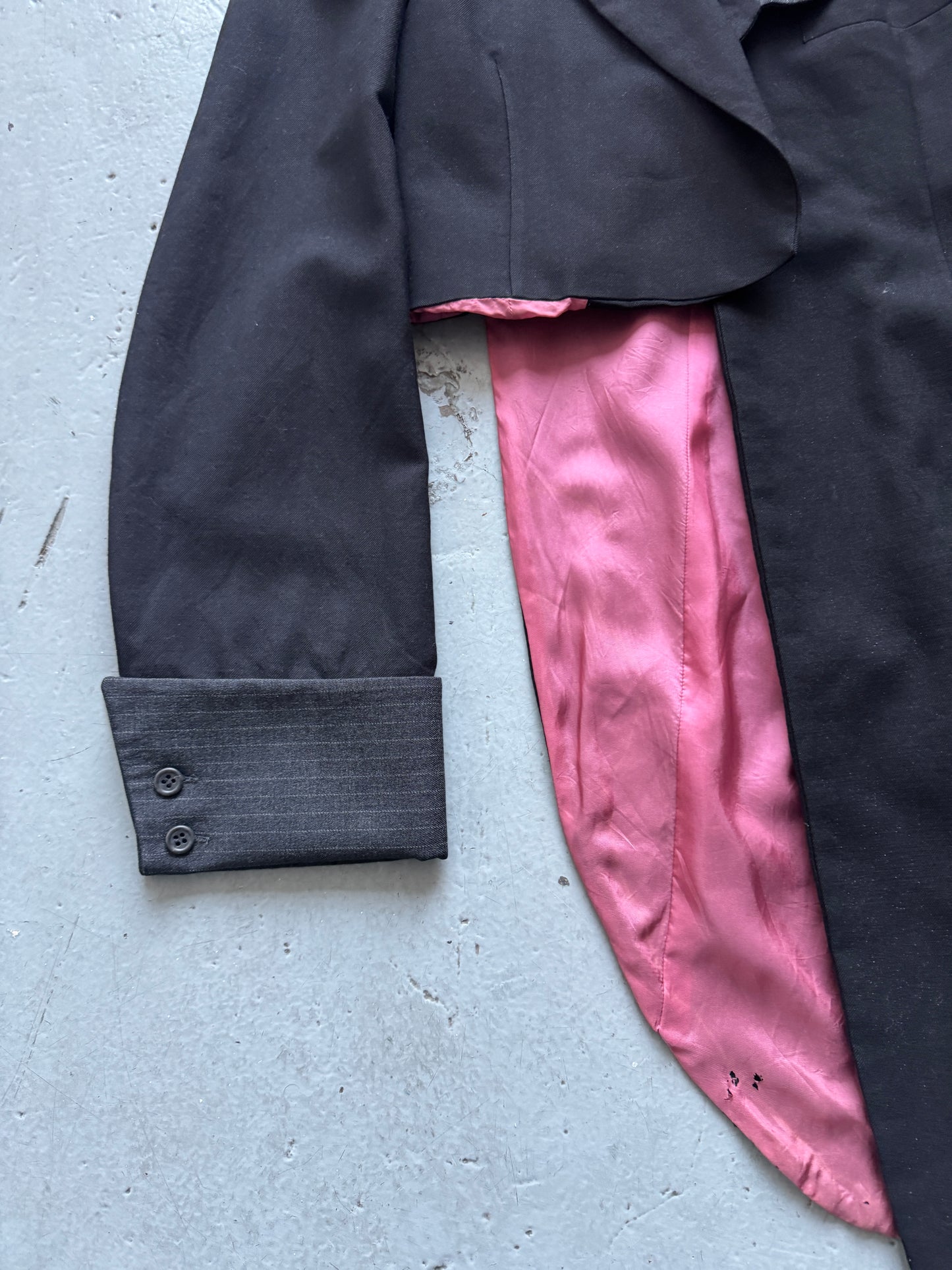 masaki matsushima homme asymmetric tailcoat