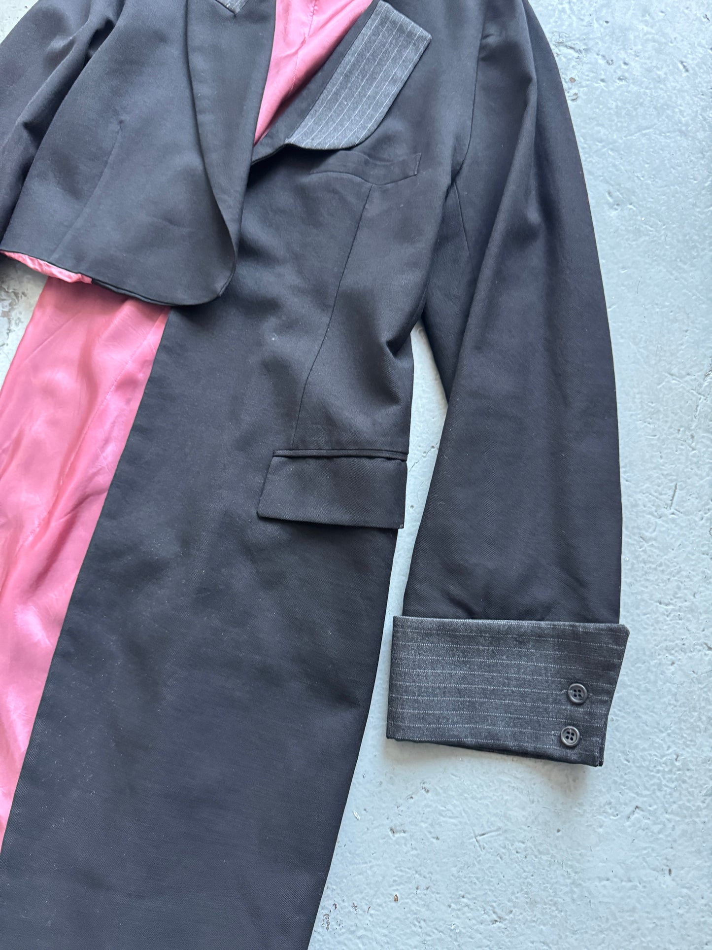 masaki matsushima homme asymmetric tailcoat