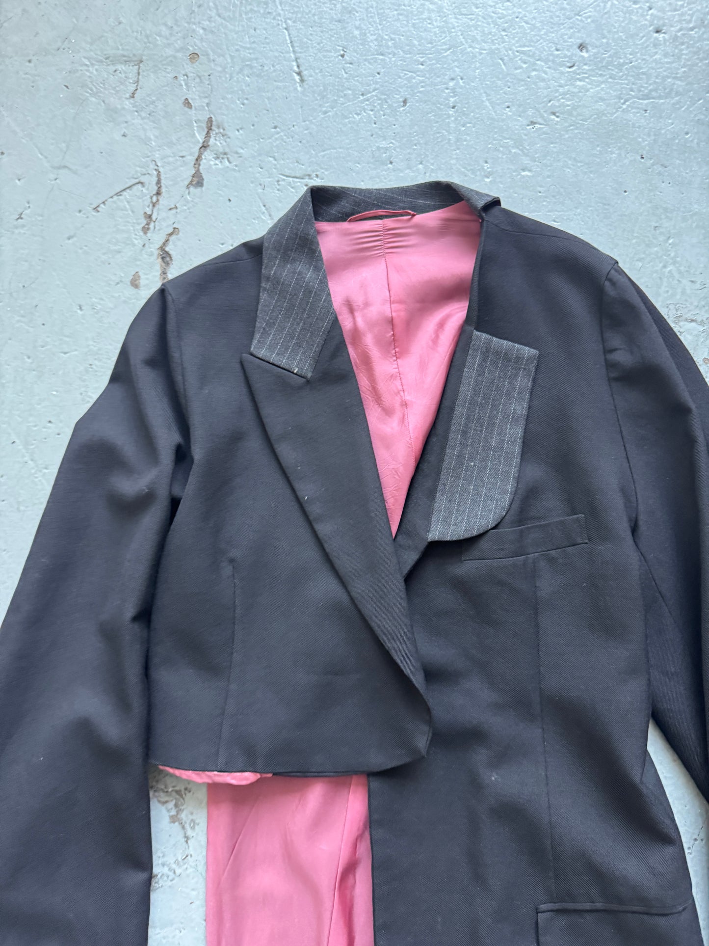 masaki matsushima homme asymmetric tailcoat
