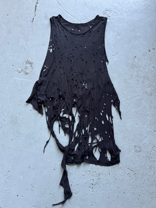 extreme trashed tank top