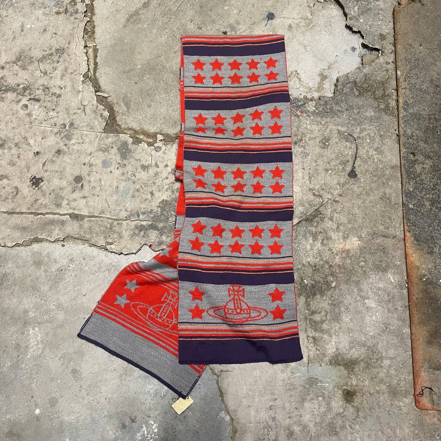 Vivienne Westwood Star + Orb Reversible Scarf