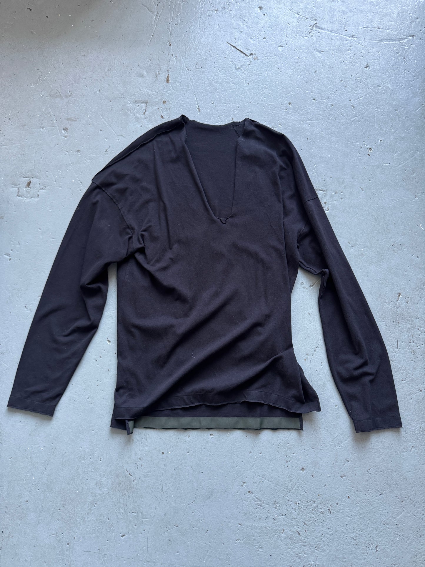 bond hem sample raw jumper