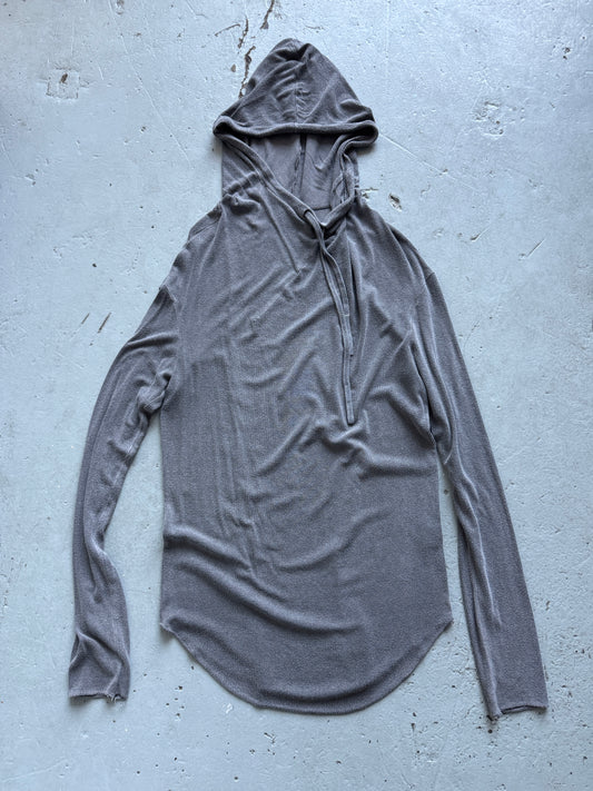 lost and found ria dunn stretch hooded longsleeve