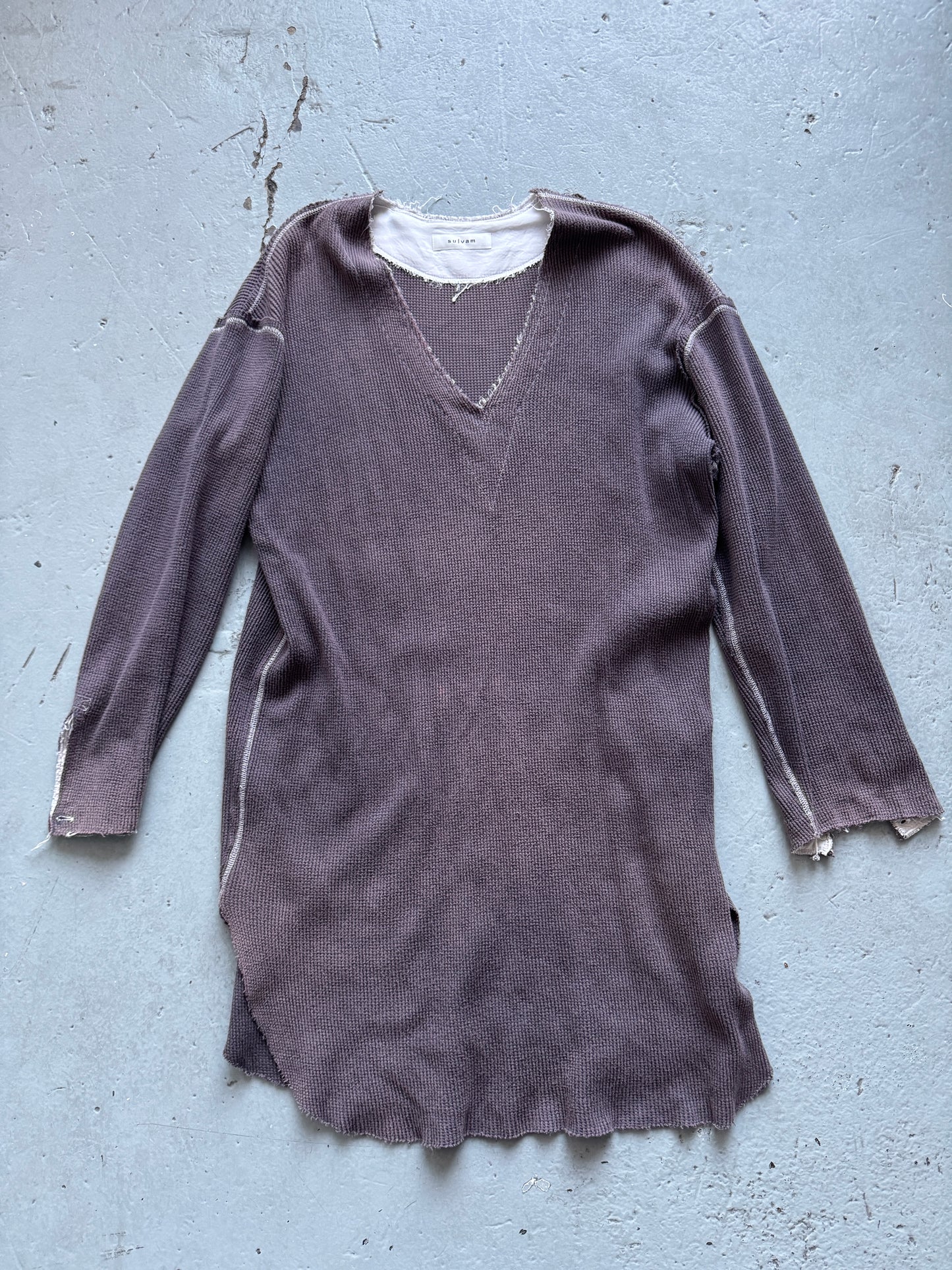 sulvam tunic knit top