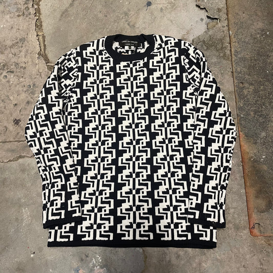 Comme Des Garcons Homme Plus AW21 Patterned Knit