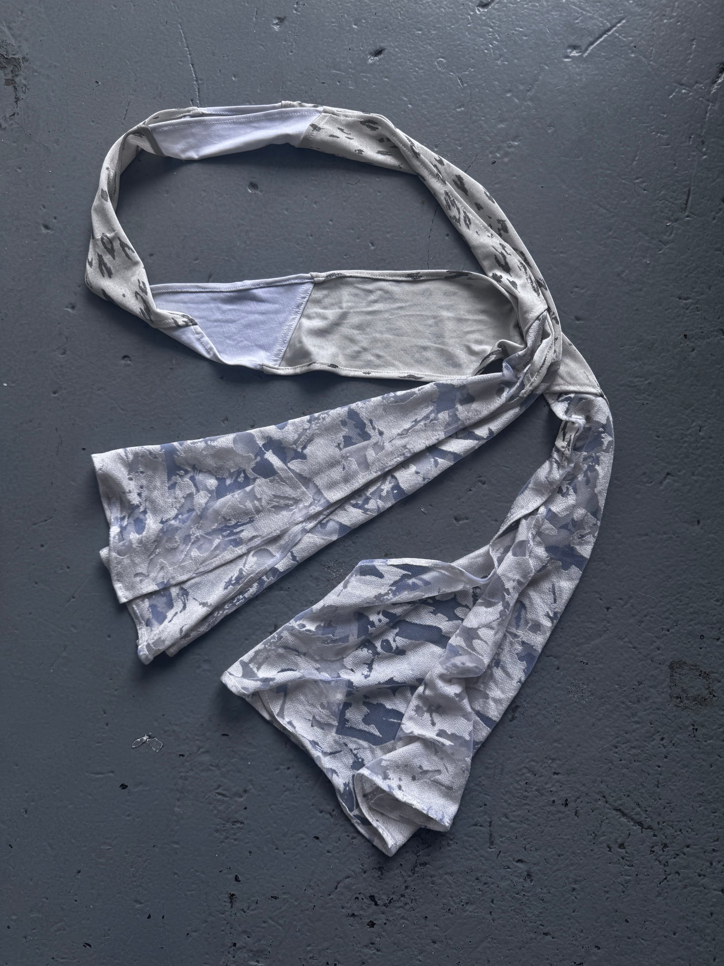 Sixh H.Naoto Mix Textile Scarf