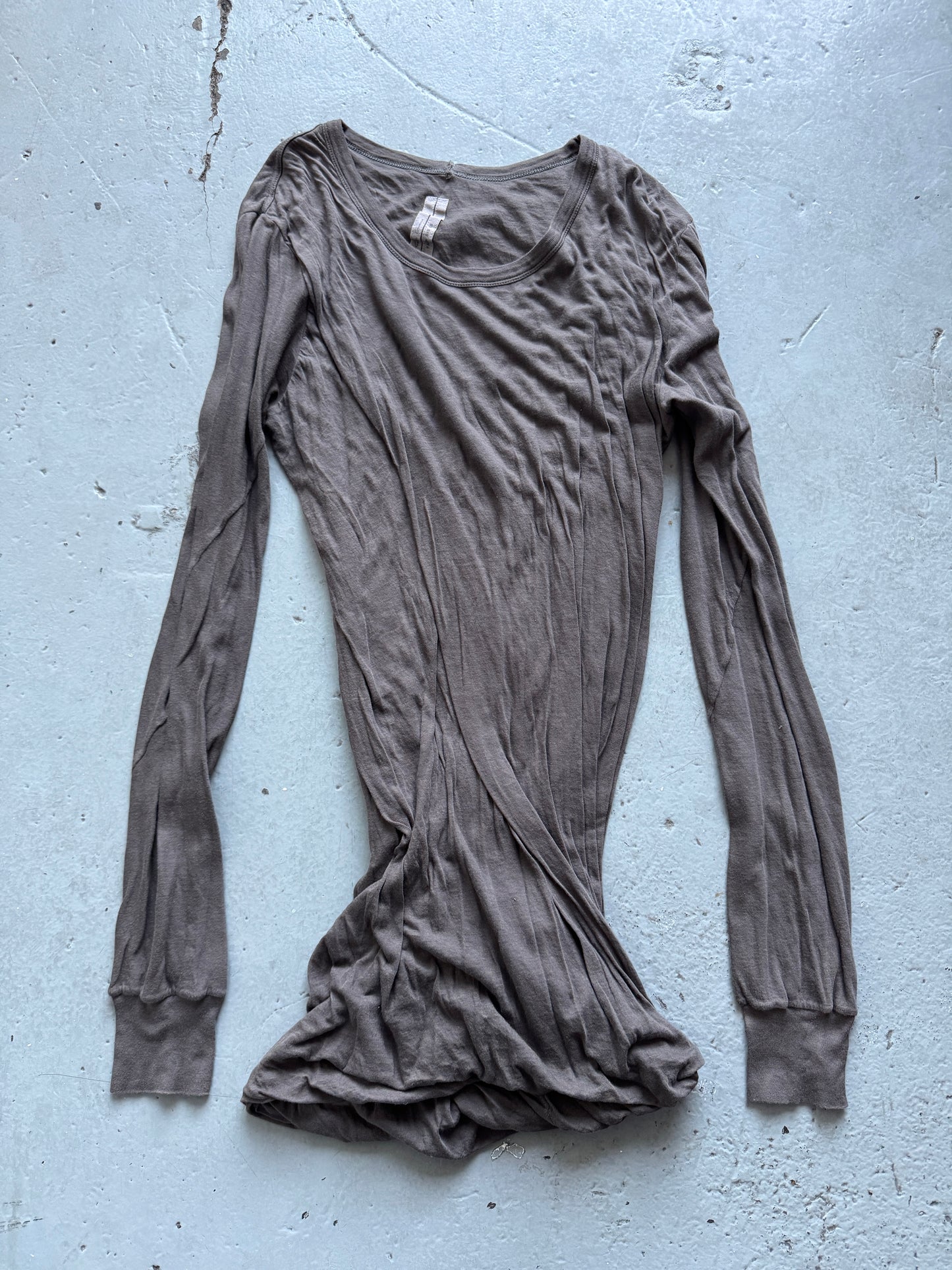 rick owens double layer longsleeve
