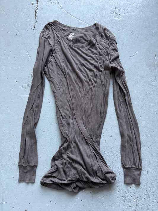 rick owens double layer longsleeve