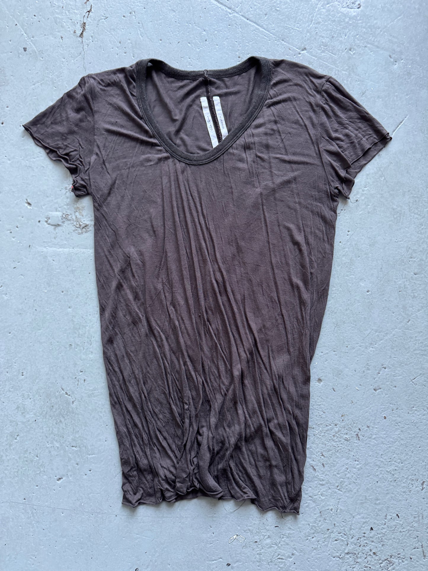 rick owens vicious twist neck top