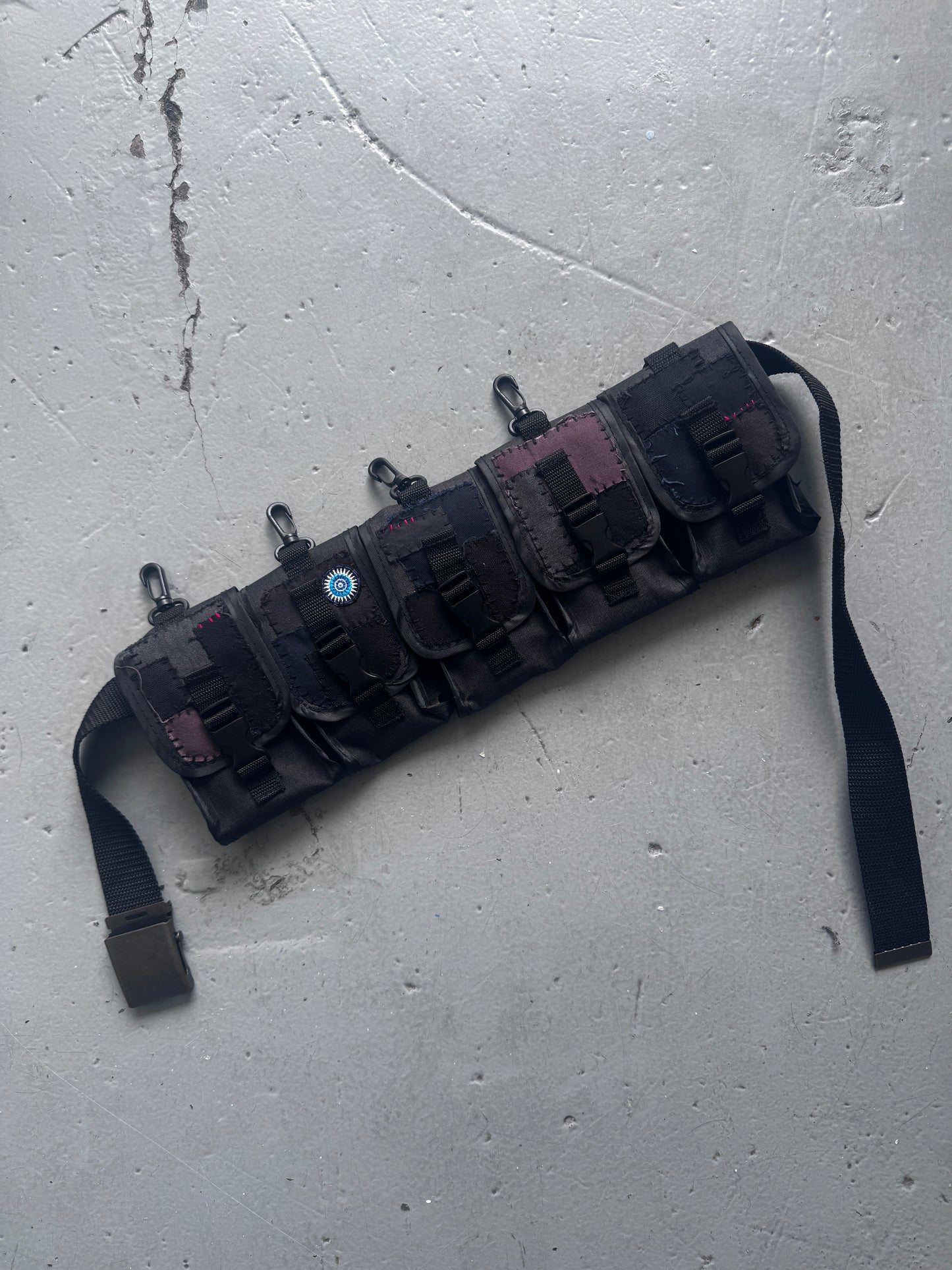 Scab Crust Punk Recreation Handsewn Waistbag