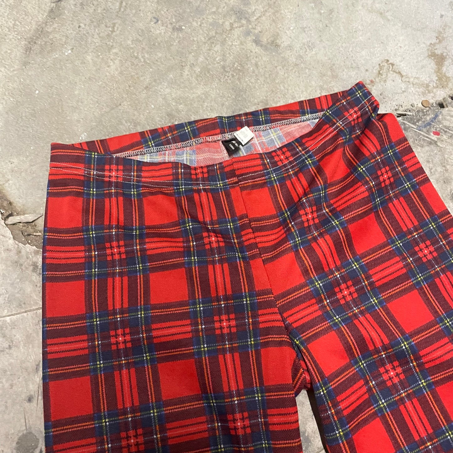 Comme Des Garcons Homme Plus Tartan Leggings