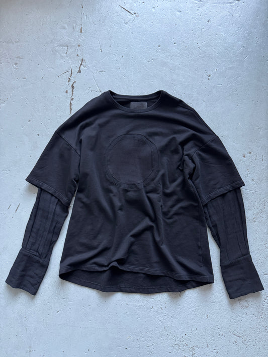joe chia layered ring sweater