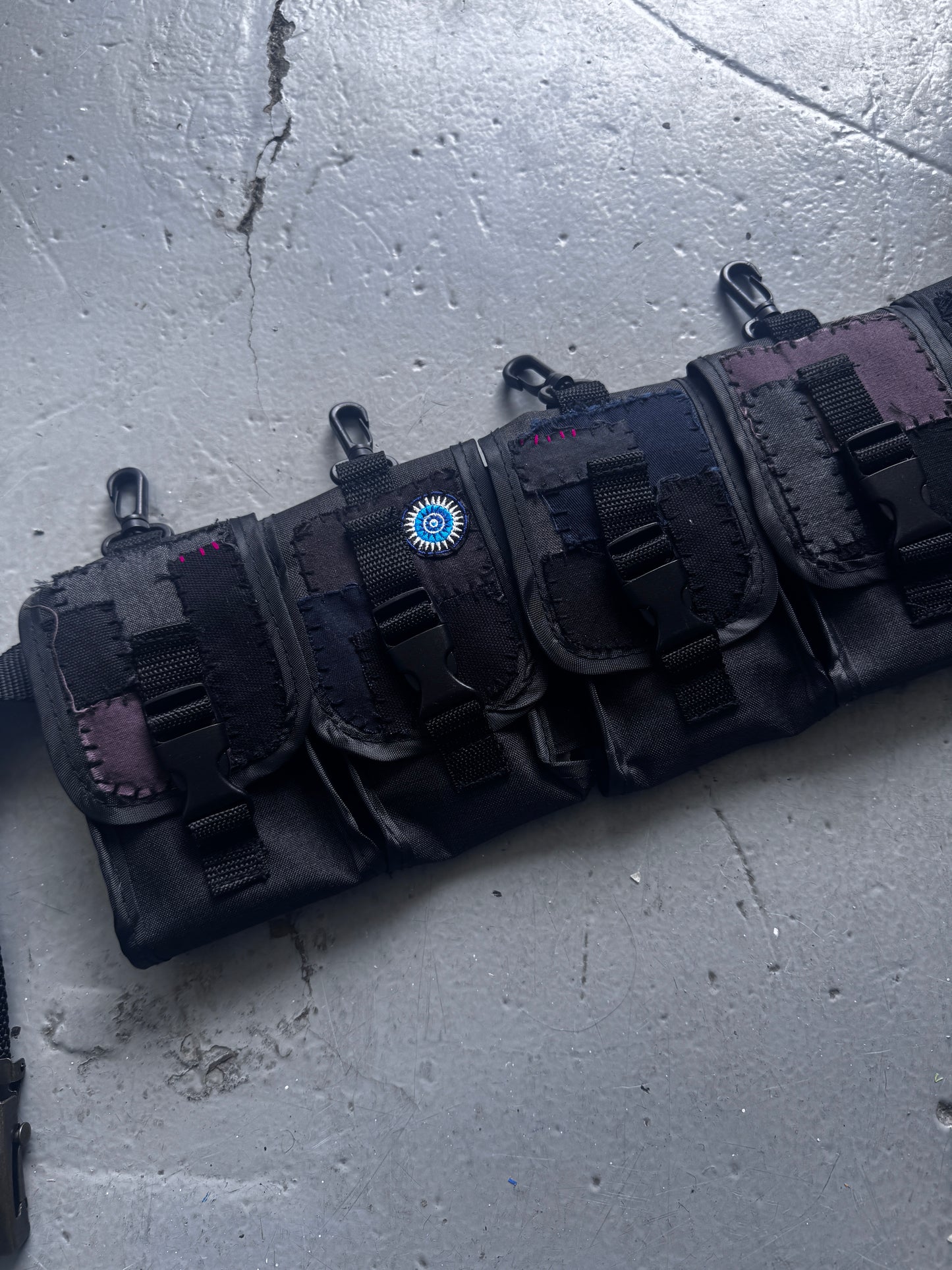 Scab Crust Punk Recreation Handsewn Waistbag