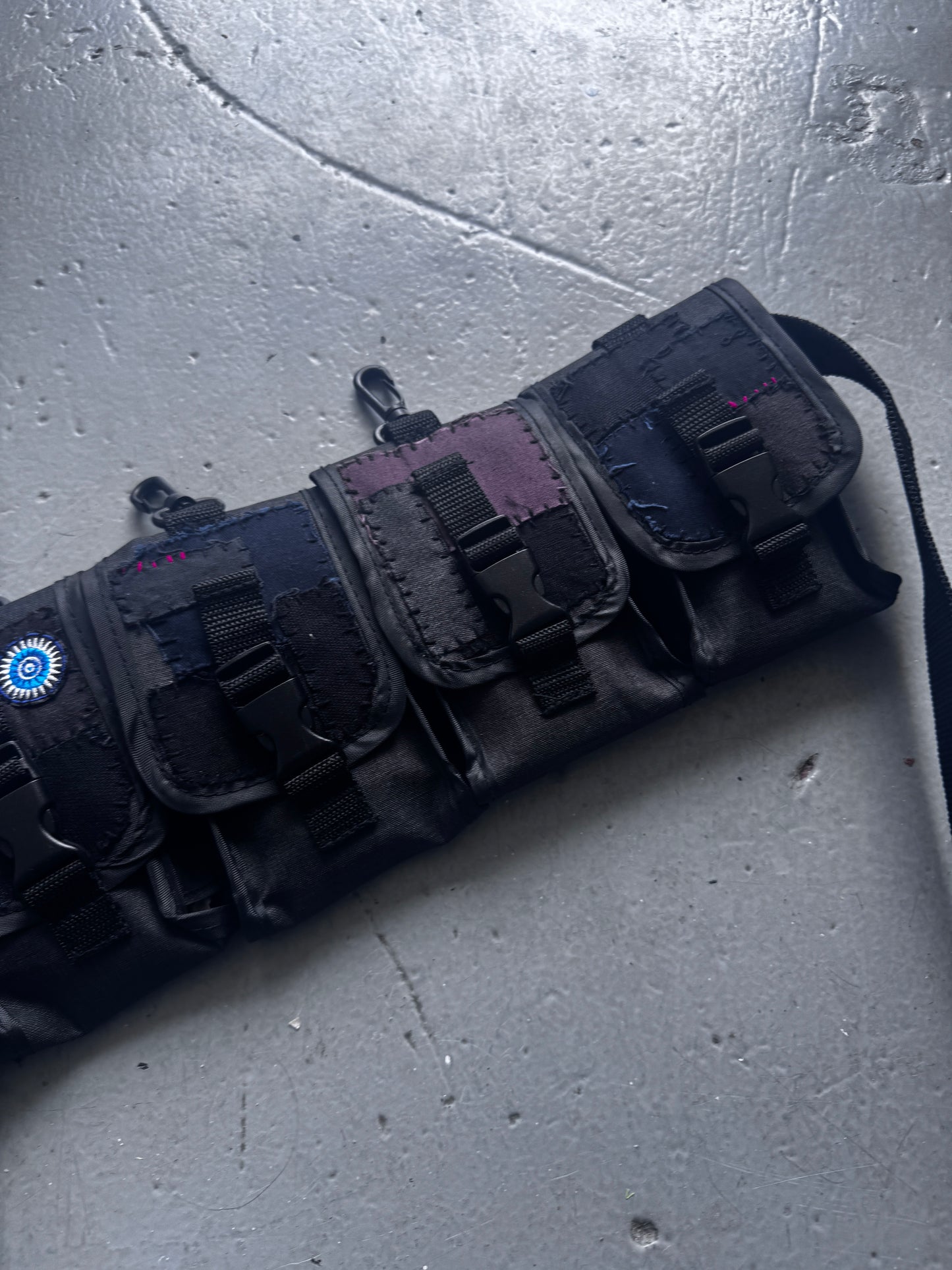 Scab Crust Punk Recreation Handsewn Waistbag